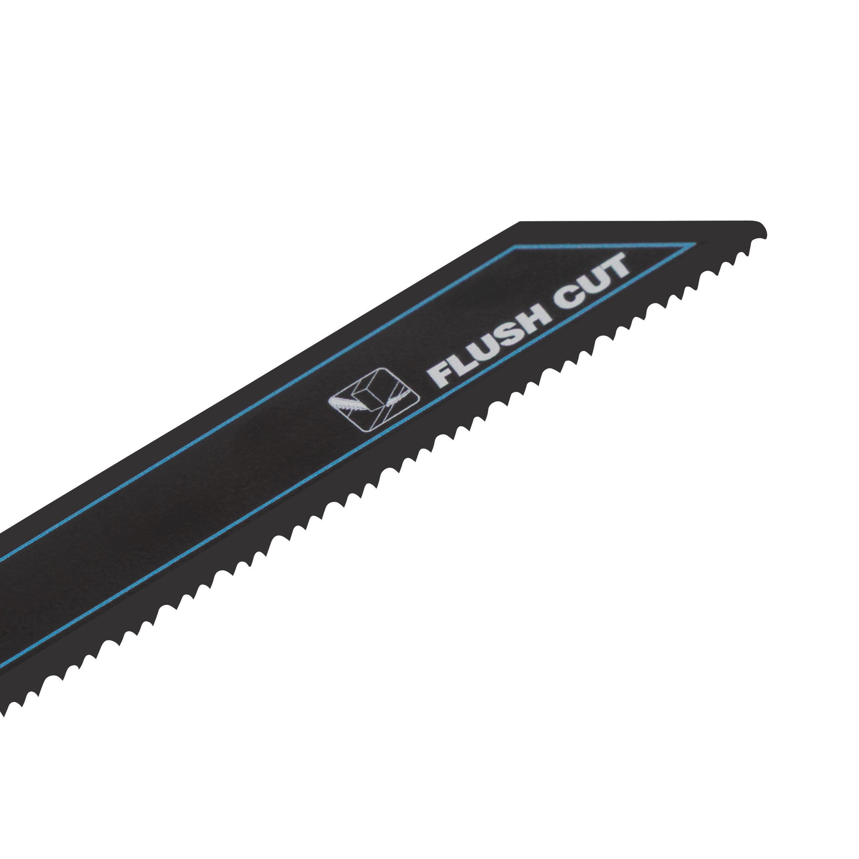 9" 10-14 TPI Bi-Metal Flush Cut Reciprocating Saw Blade Black Series™