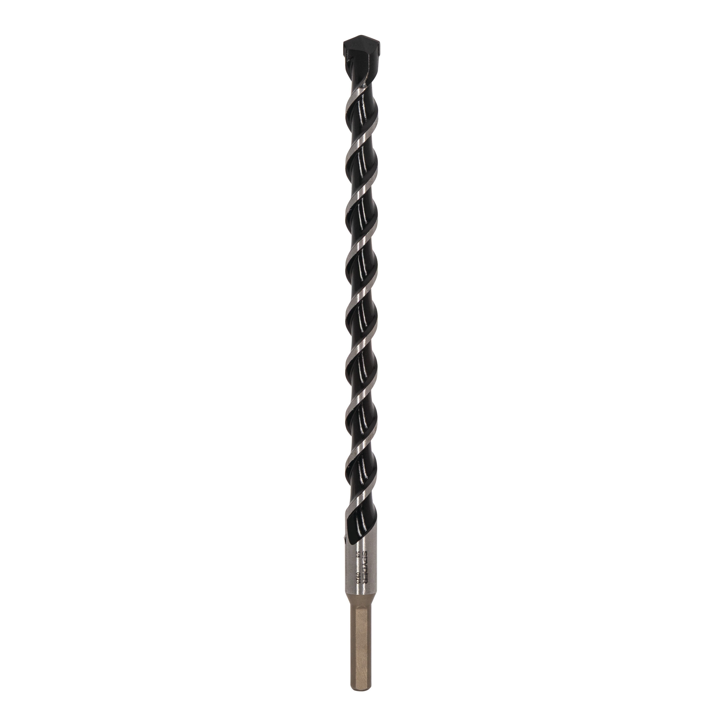 5/8" x 12" Three-Flat Grip Shank Rotary Hammer Drill Bit