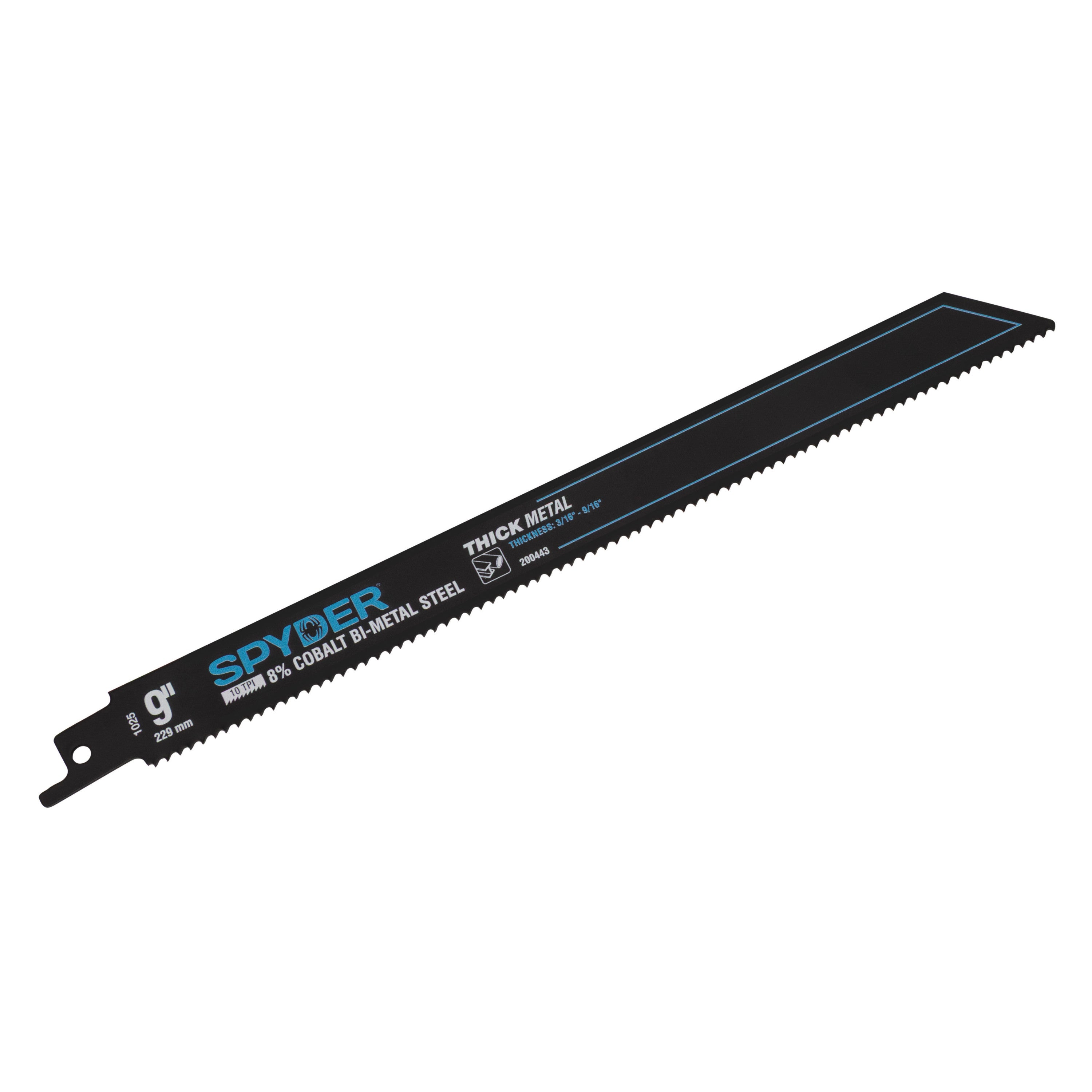 9" 10 TPI Bi-Metal Reciprocating Saw Blade Black Series™