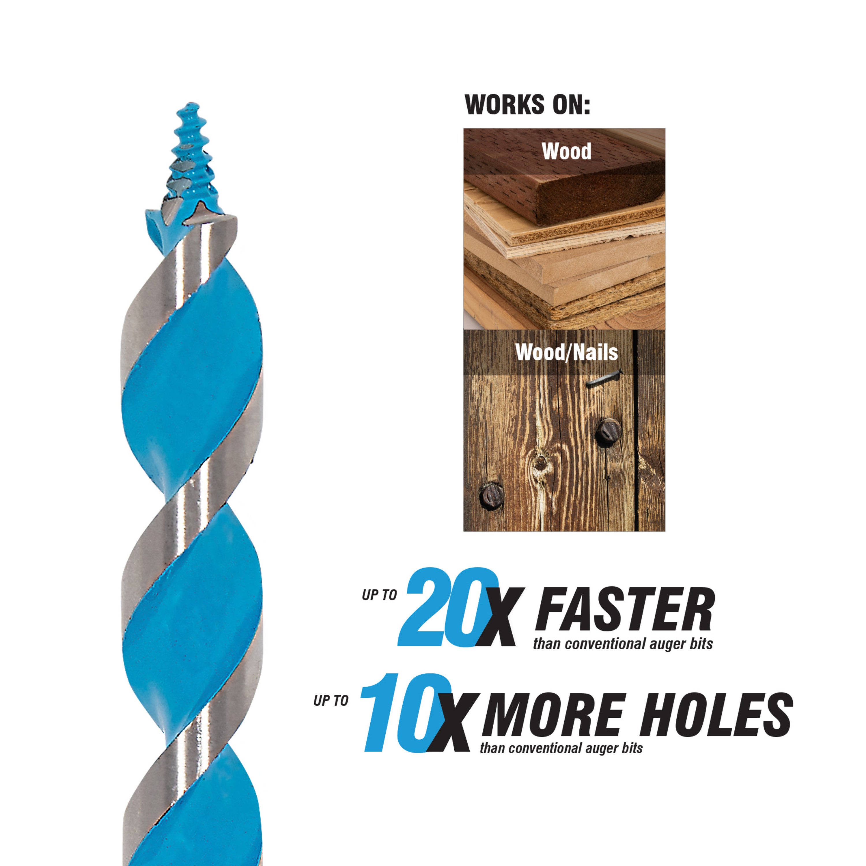 5/16" x 6-1/2" Auger Bit Stinger™