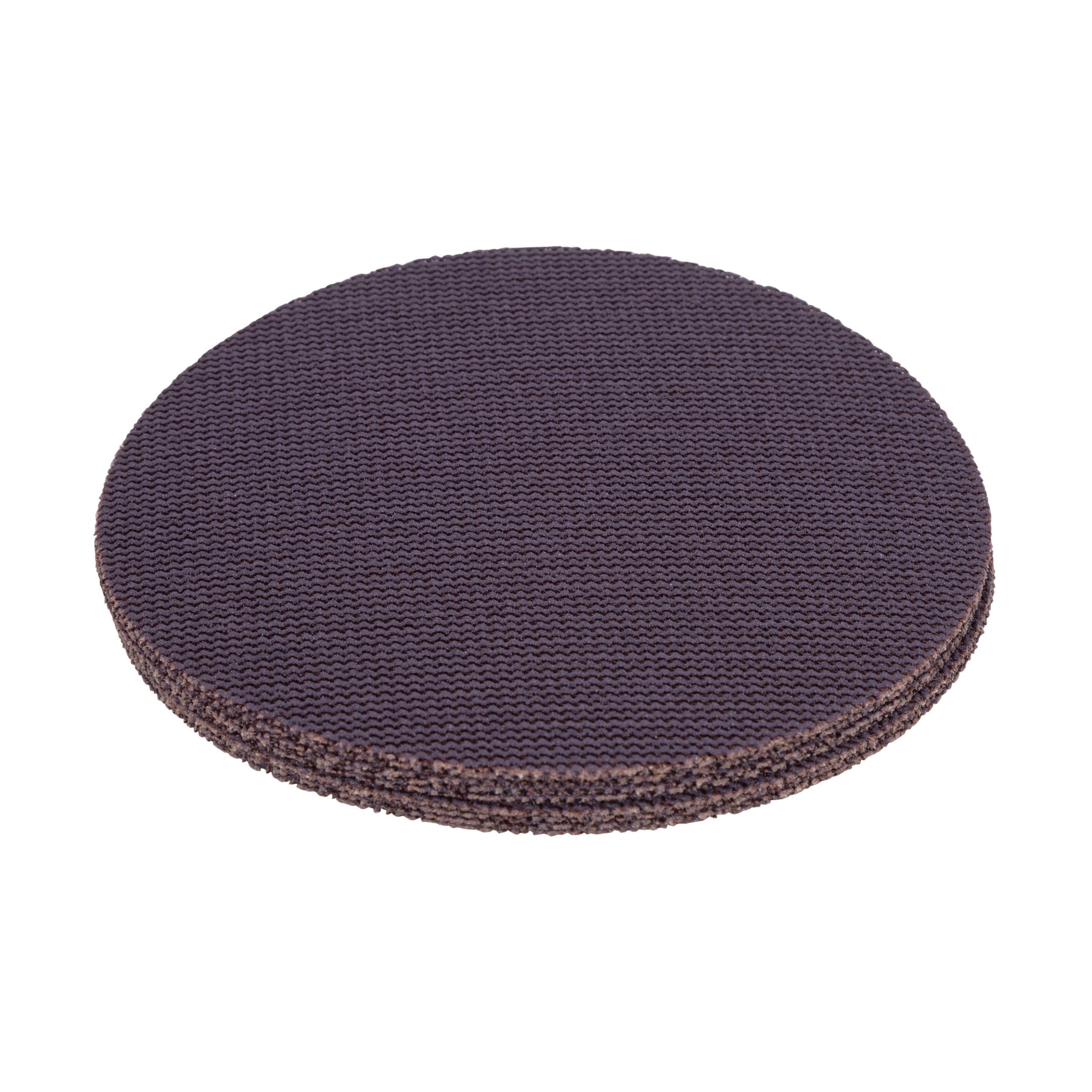 5" 120 Grit Ceramic Net Hook & Loop Sanding Discs (10-Pack) Bite