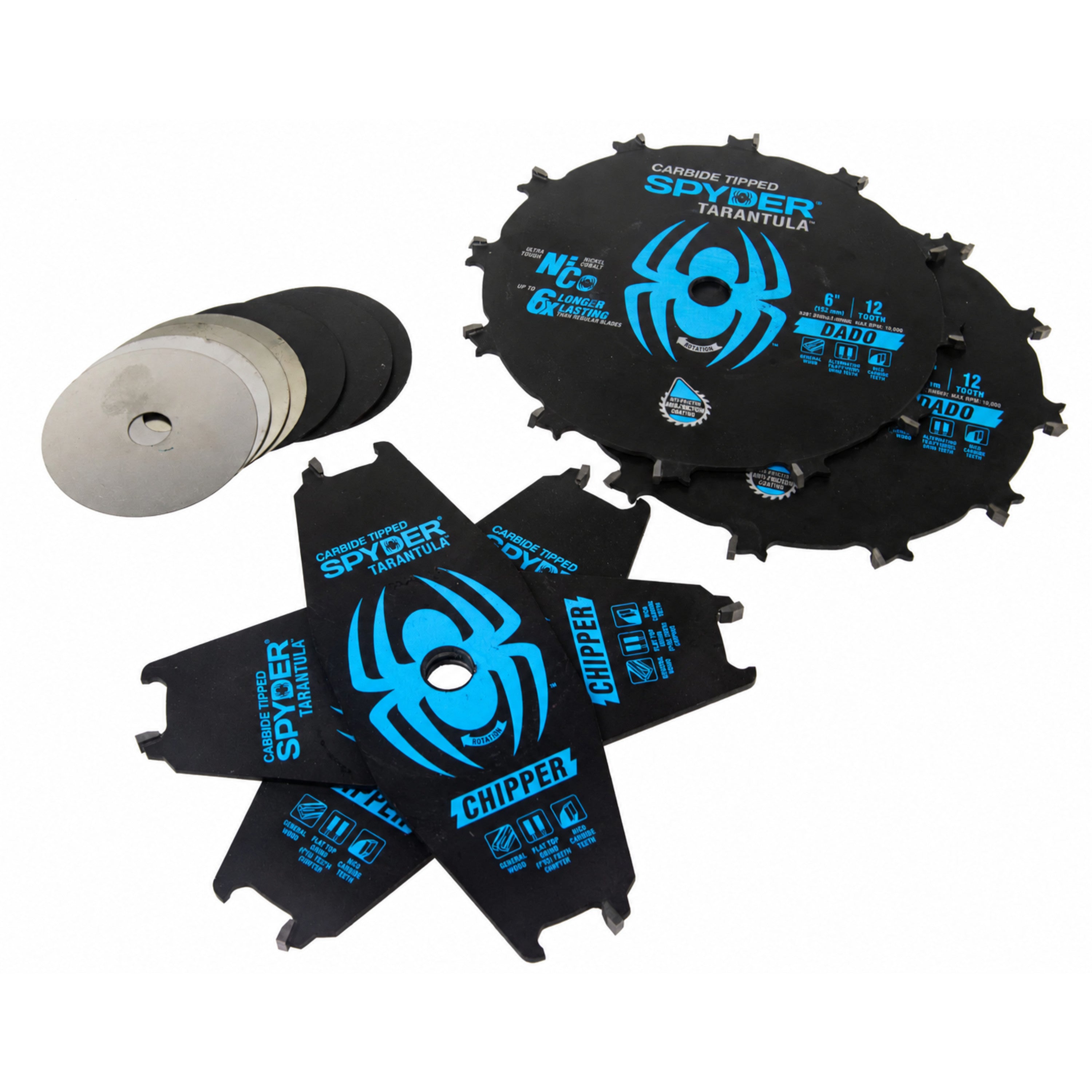 6" 12-Tooth Dado Saw Blade
