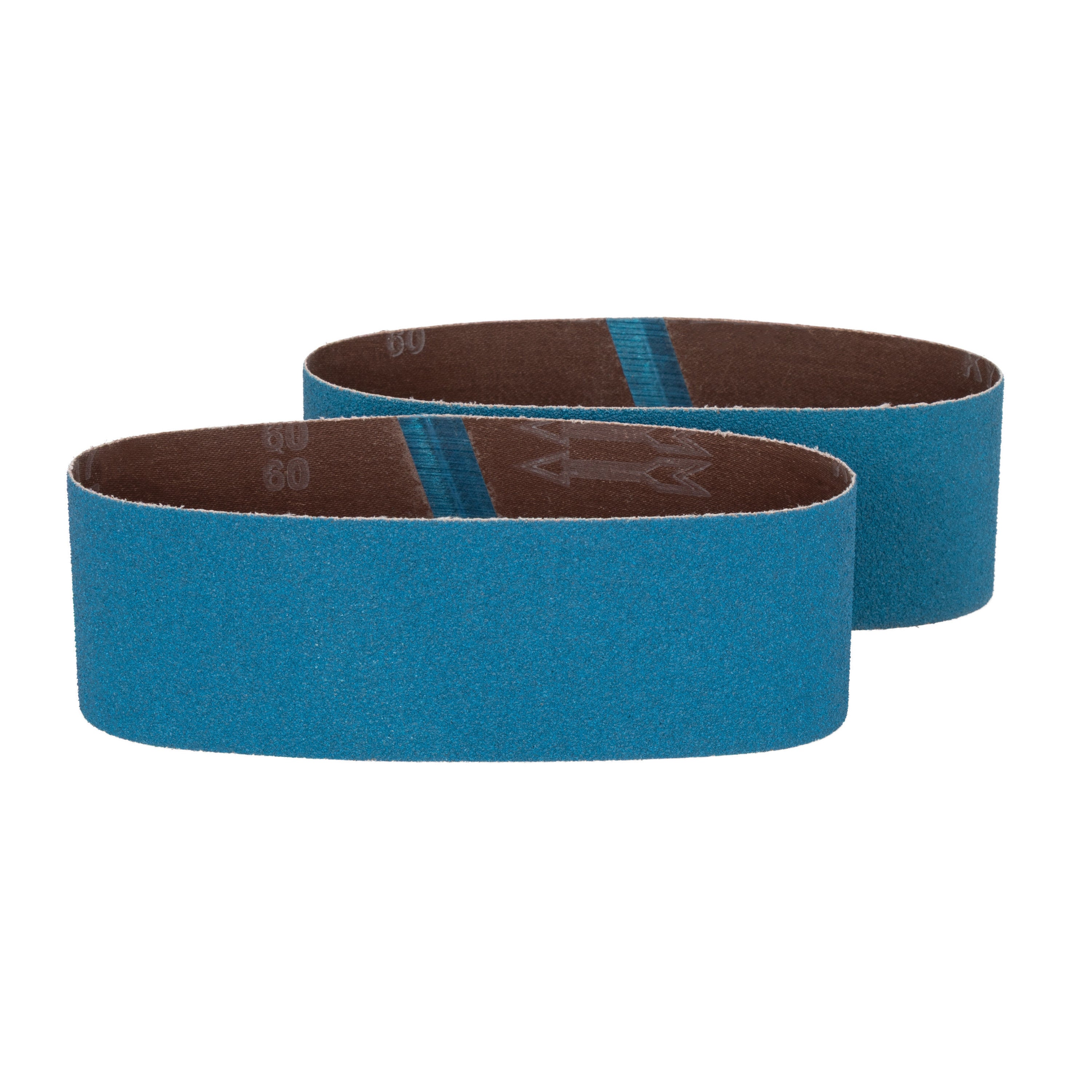 3" x 21" 60 Grit Zirconia Tape Joint Sanding Belt (2-Pack)