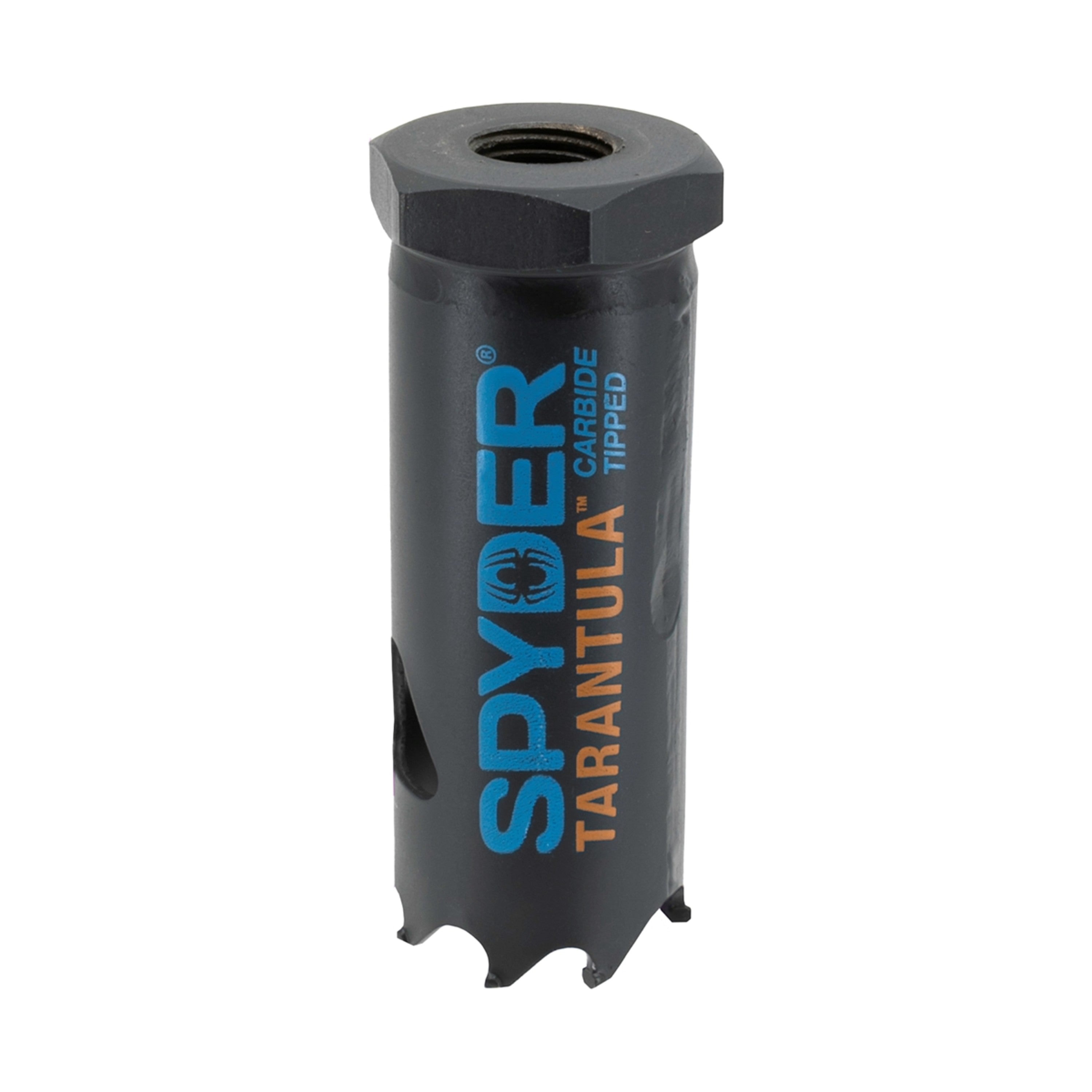 Sierra de corona para cortar metal y madera con punta de carburo Rapid Core Eject™ Tarantula™ de 1-1/16"