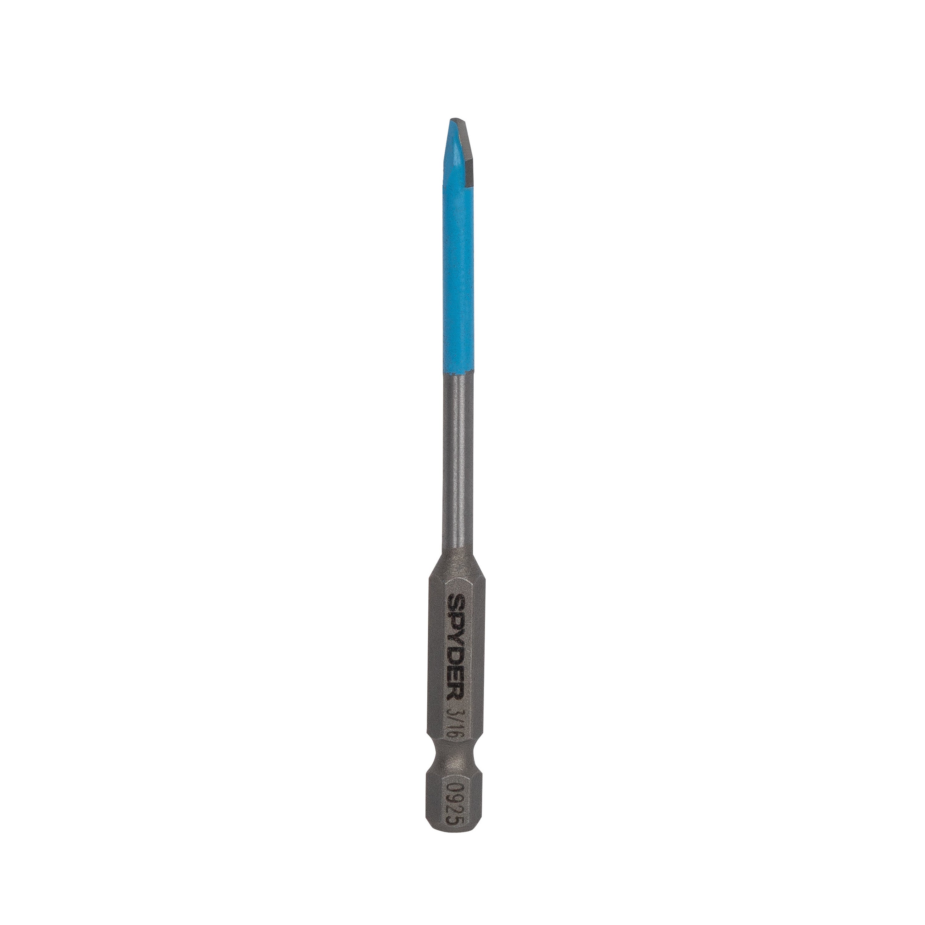 3/16" x 3.5" Quick-Release Hex Shank Carbide-Tipped Glass & Tile Drill Bit