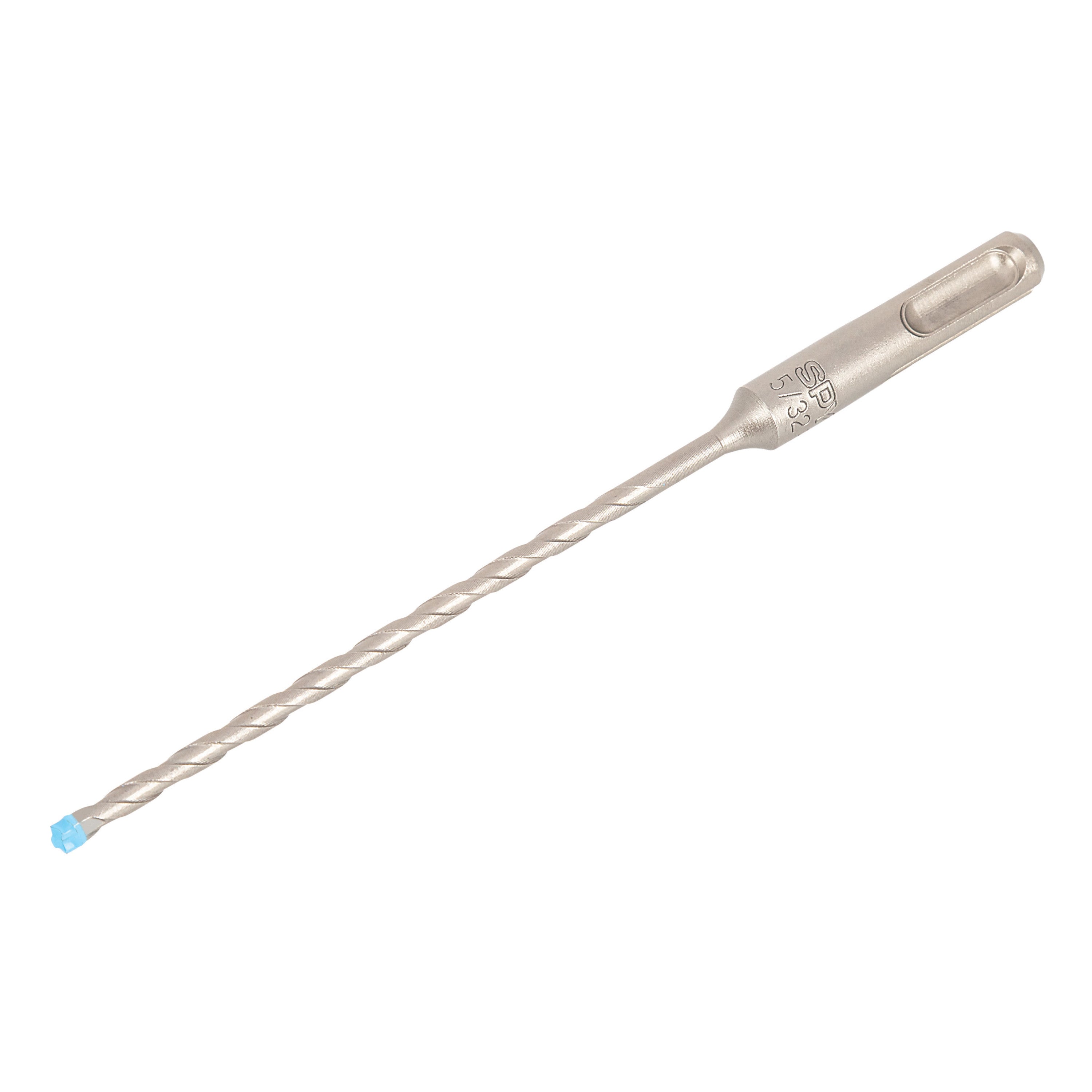 5/32" x 6" SDS-Plus 4-Cutter Full-Carbide Rotary Hammer Drill Bit