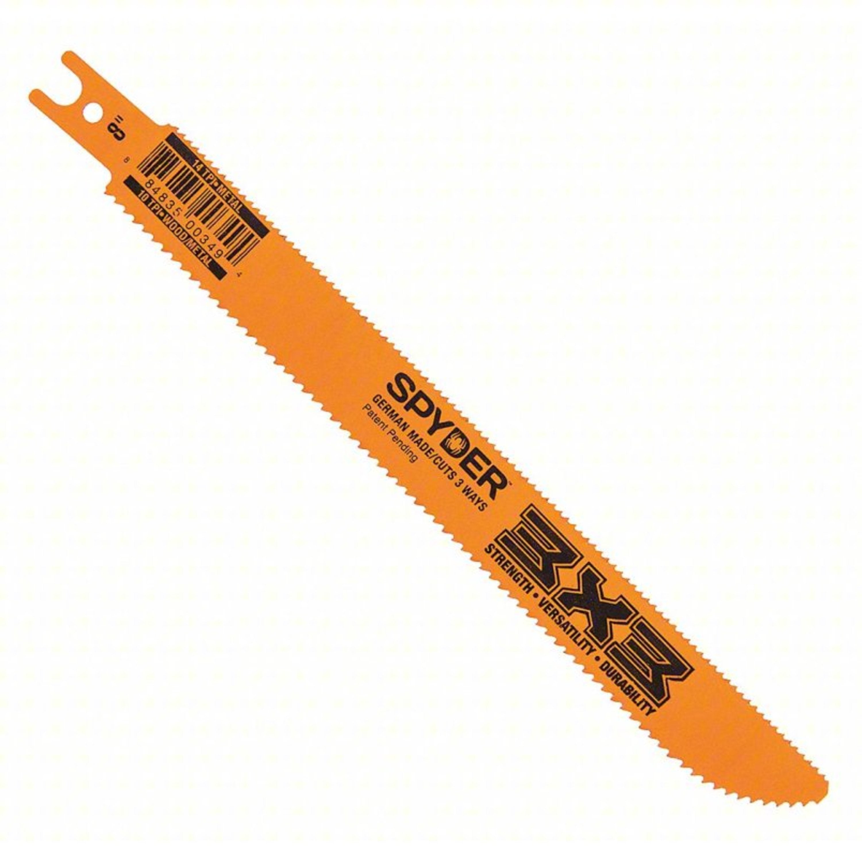 8" 10/14 TPI Double-Edged Bi-Metal Reciprocating Saw Blade 3X3®