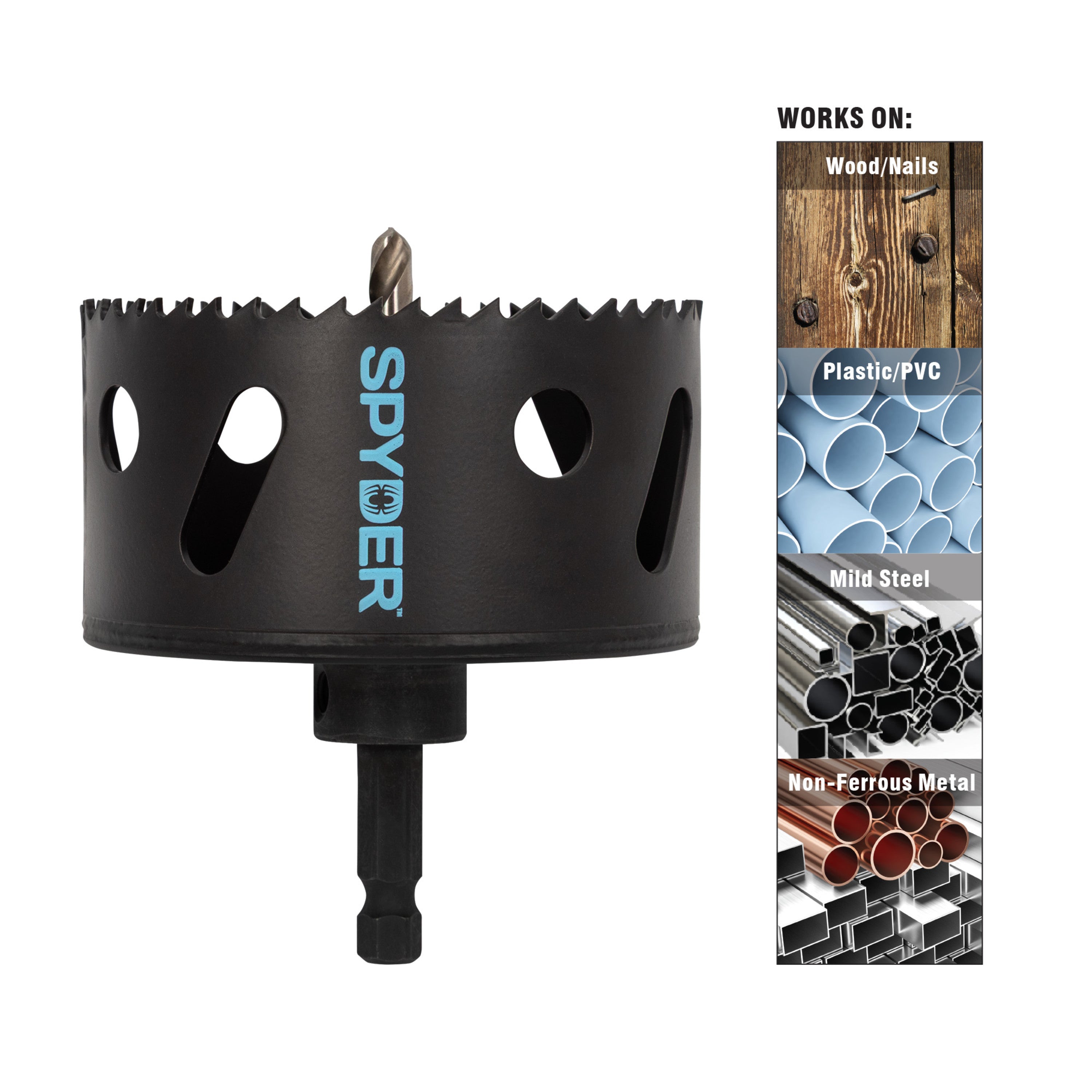 4" Bi-Metal Arbored Hole Saw Bi-Metal
