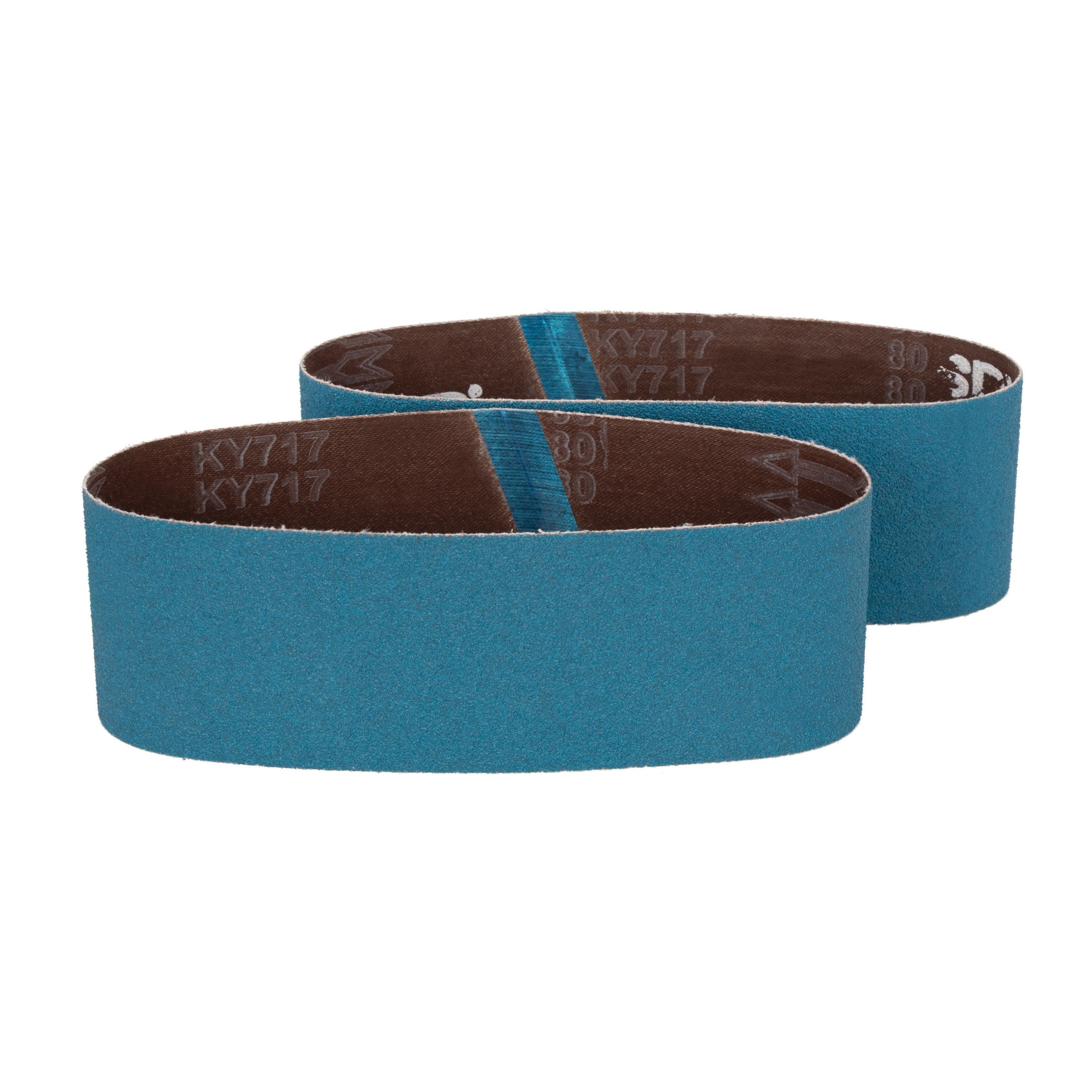 3" x 21" 80 Grit Zirconia Tape Joint Sanding Belt (2-Pack)
