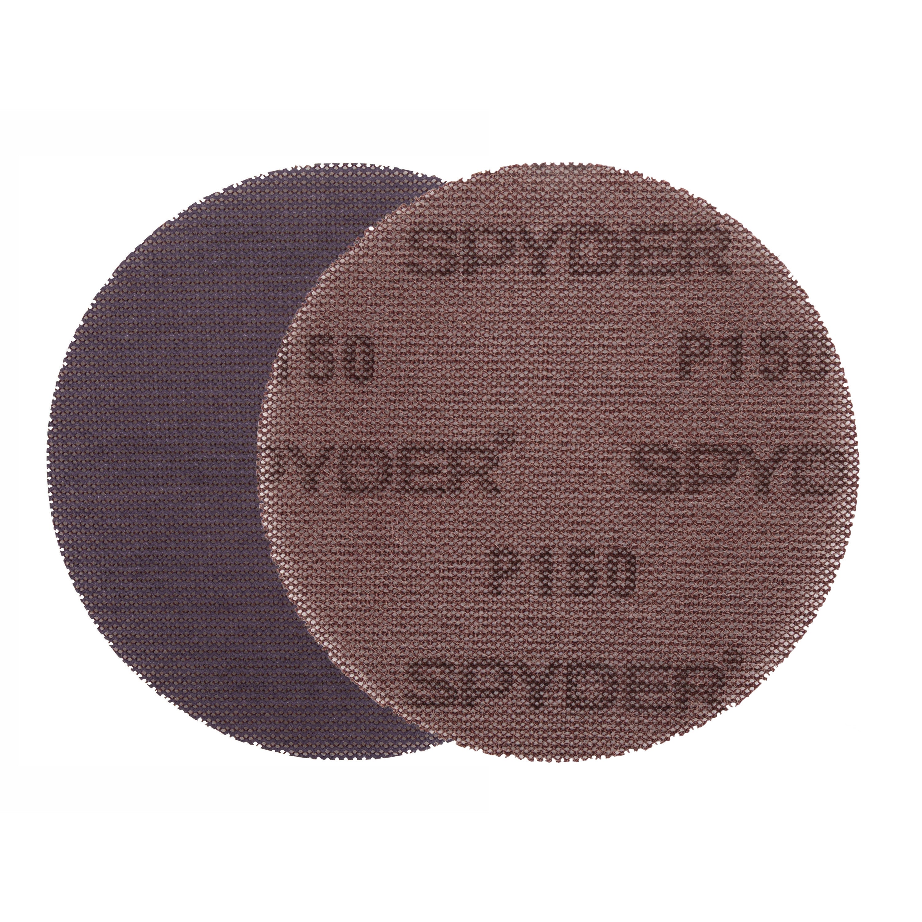 5" 150 Grit Ceramic Net Hook & Loop Sanding Discs (50-Pack) Bite