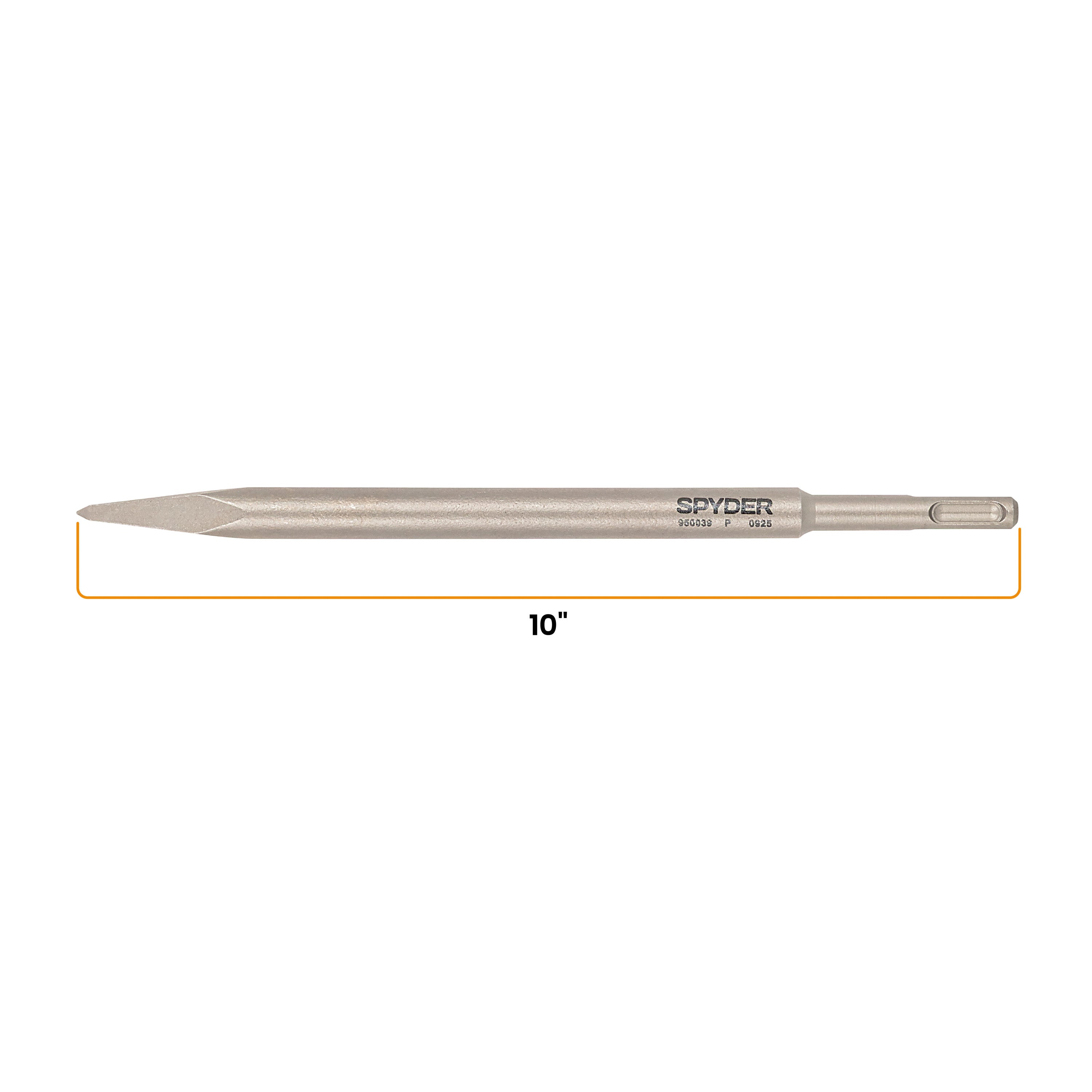 10" SDS-Plus Moil Point Chisel Bit for Demolition in Concrete & Masonry
