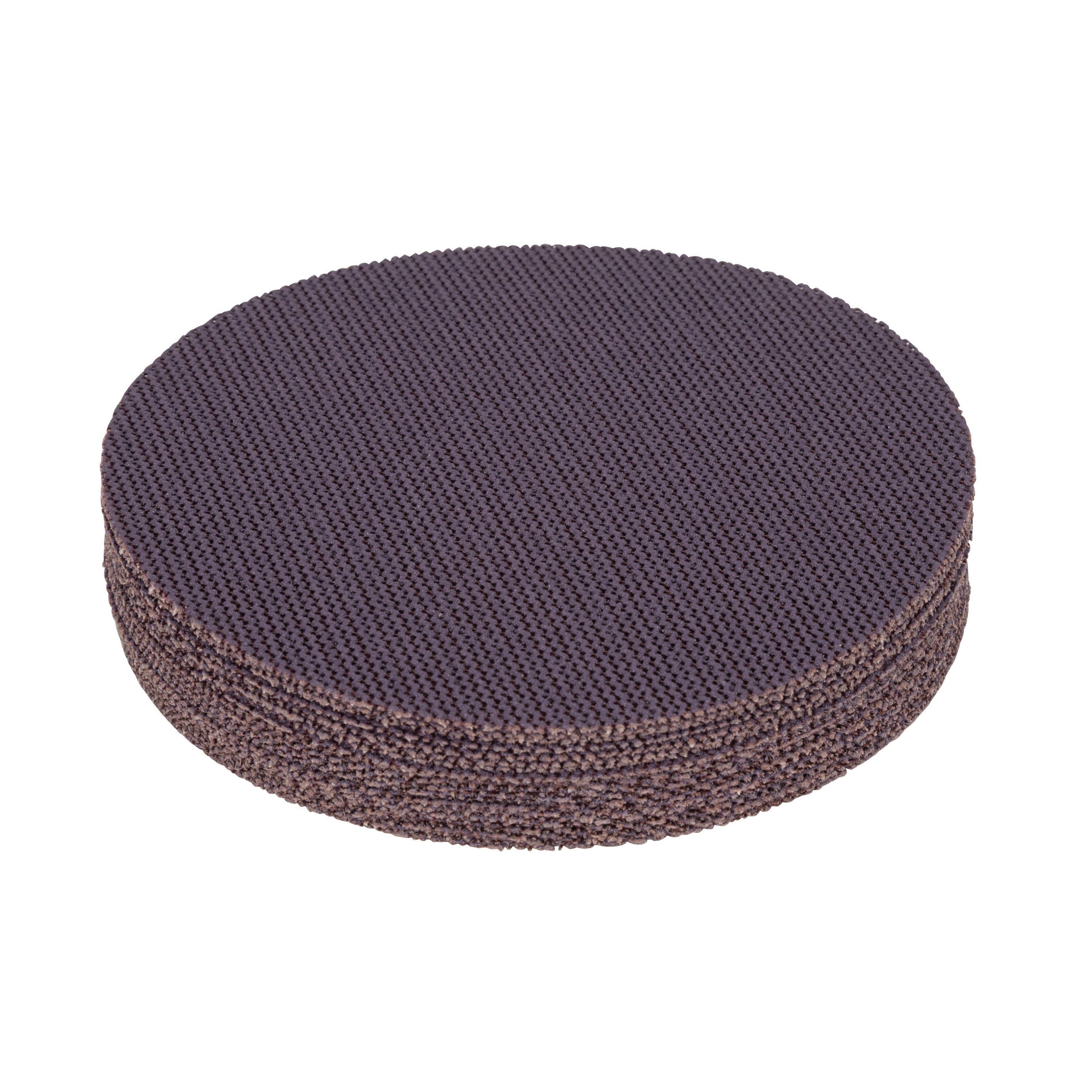 5" 120 Grit Ceramic Net Hook & Loop Sanding Discs (20-Pack) Bite