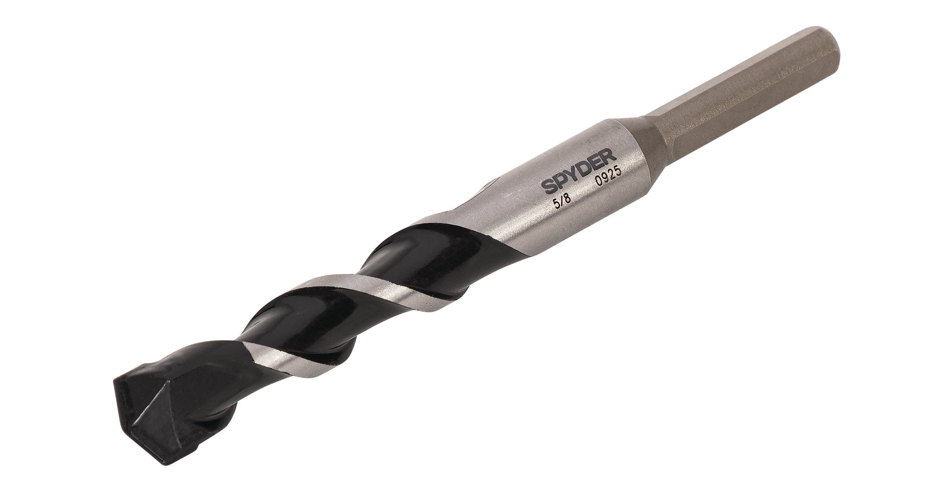 5/8" x 6" Three-Flat Grip Shank Rotary Hammer Drill Bit