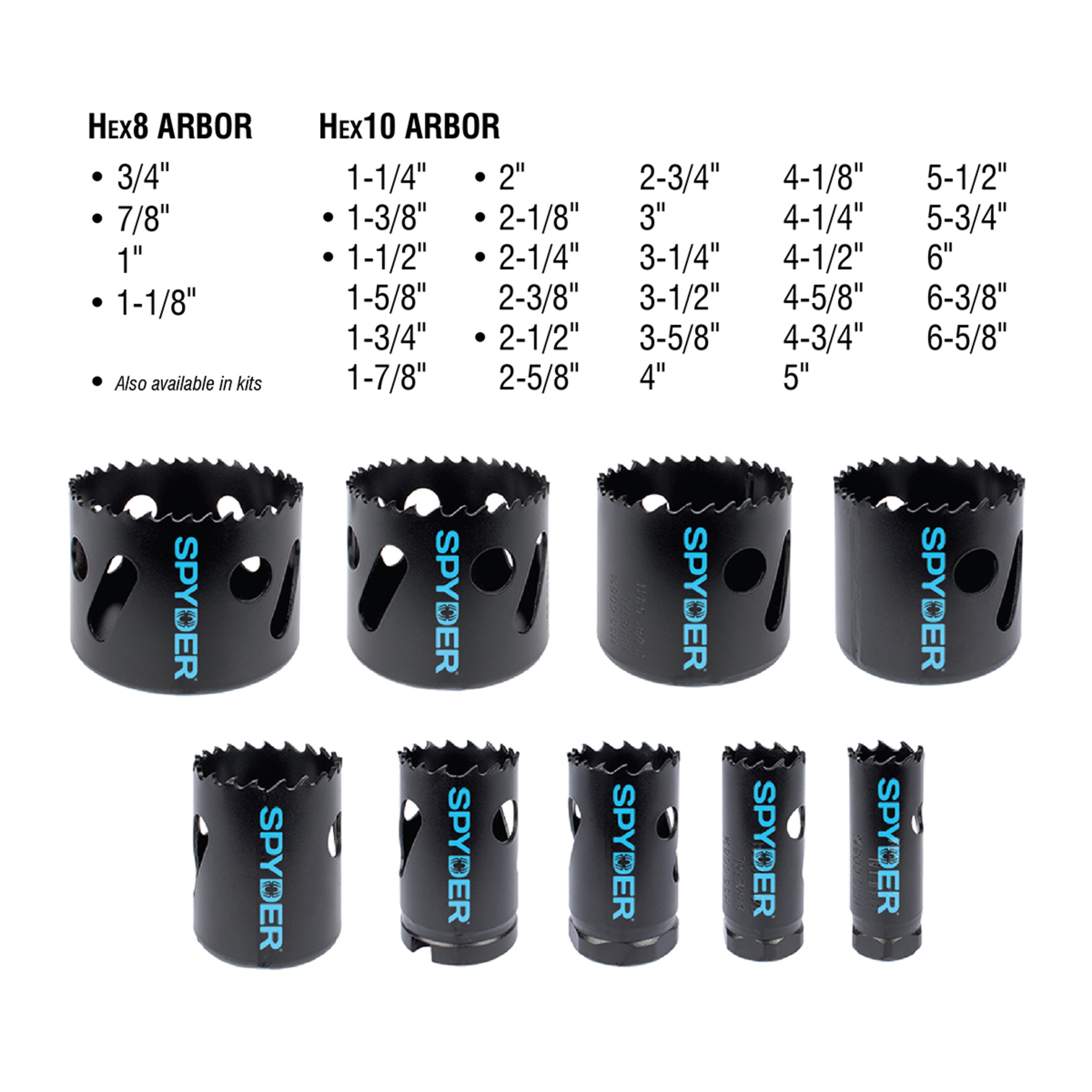 1" Bi-Metal Hole Saw Rapid Core Eject™