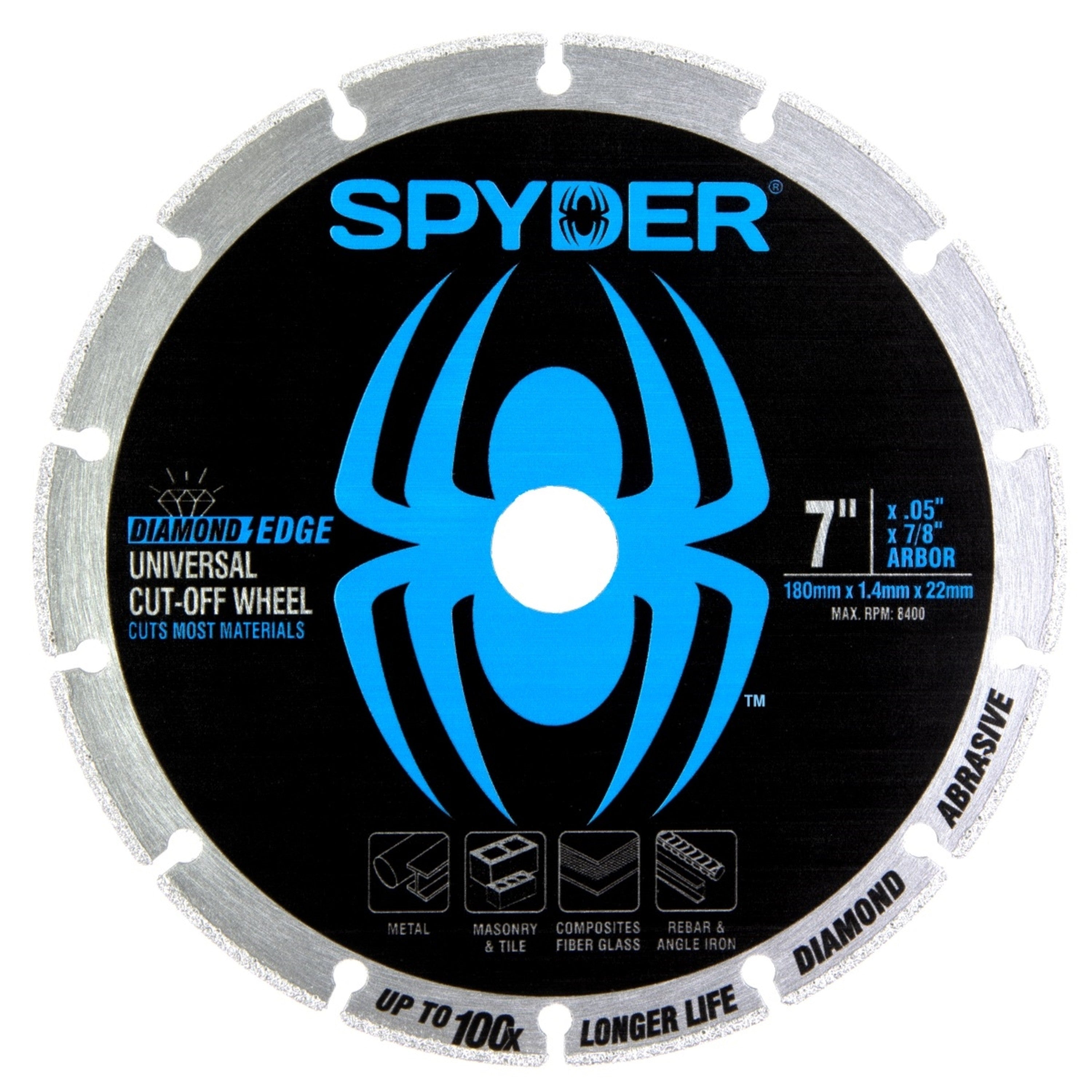 7" Diamond Cut-Off Wheel Diamond Bite™