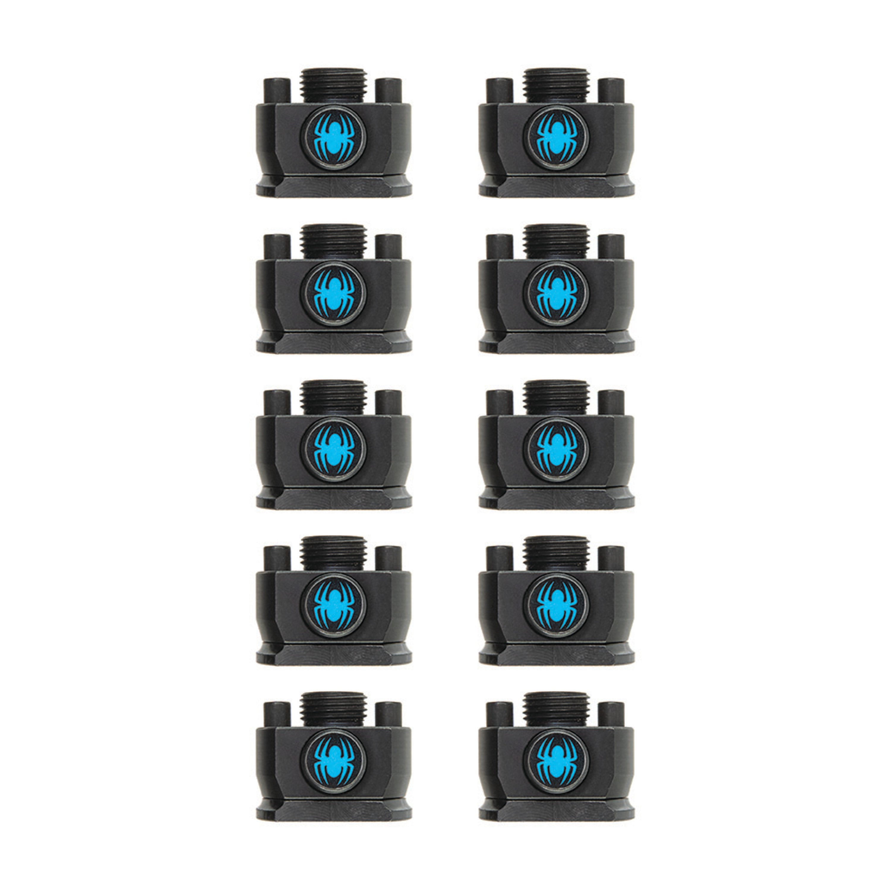 Hex10 1/2" Quick Change Hole Saw Arbor (10-Pack) Rapid Core Eject®