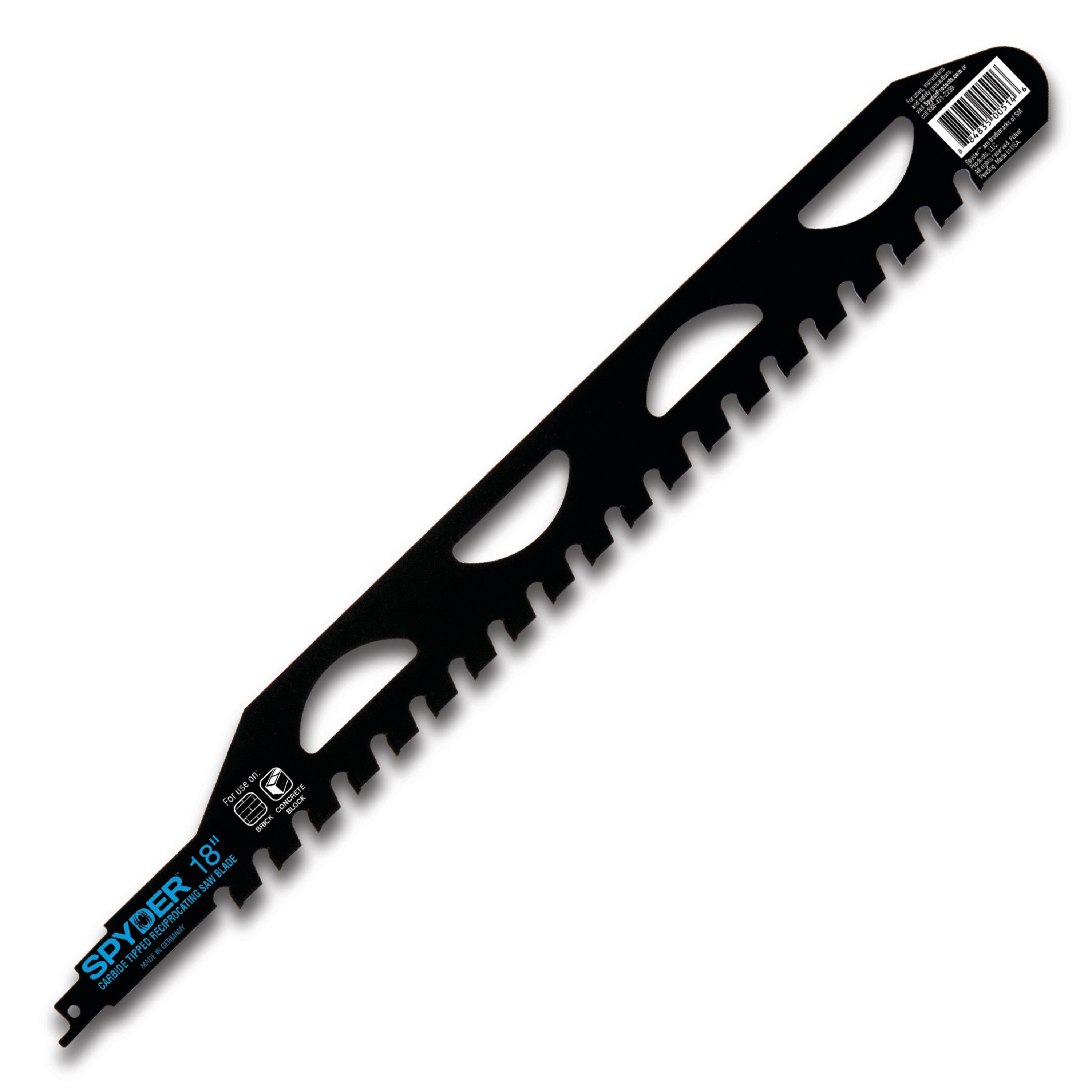 18" 2-TPI Brick & Concrete Demolition TCT Reciprocating Saw Blade