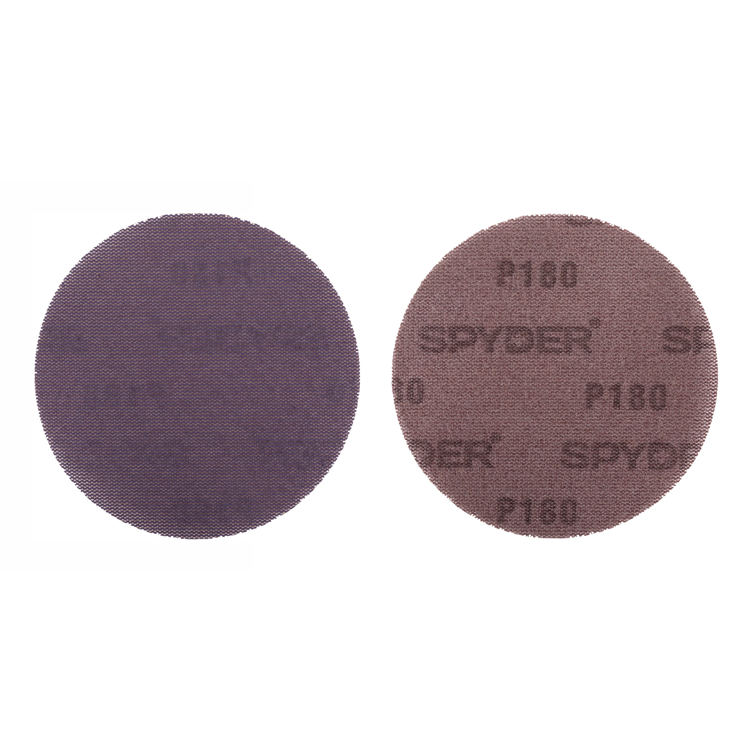 5" 180 Grit Ceramic Net Hook & Loop Sanding Discs (20-Pack) Bite