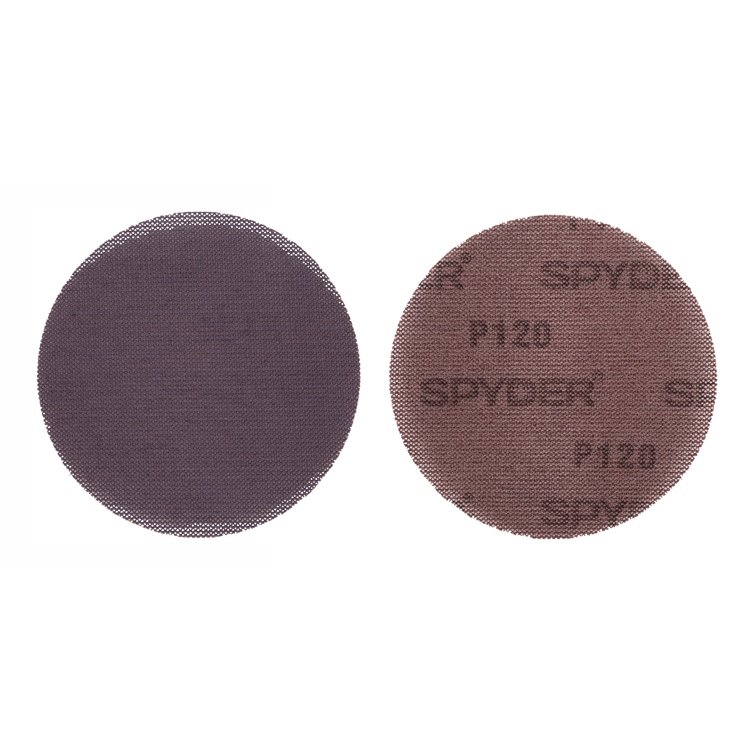 5" 120 Grit Ceramic Net Hook & Loop Sanding Discs (20-Pack) Bite
