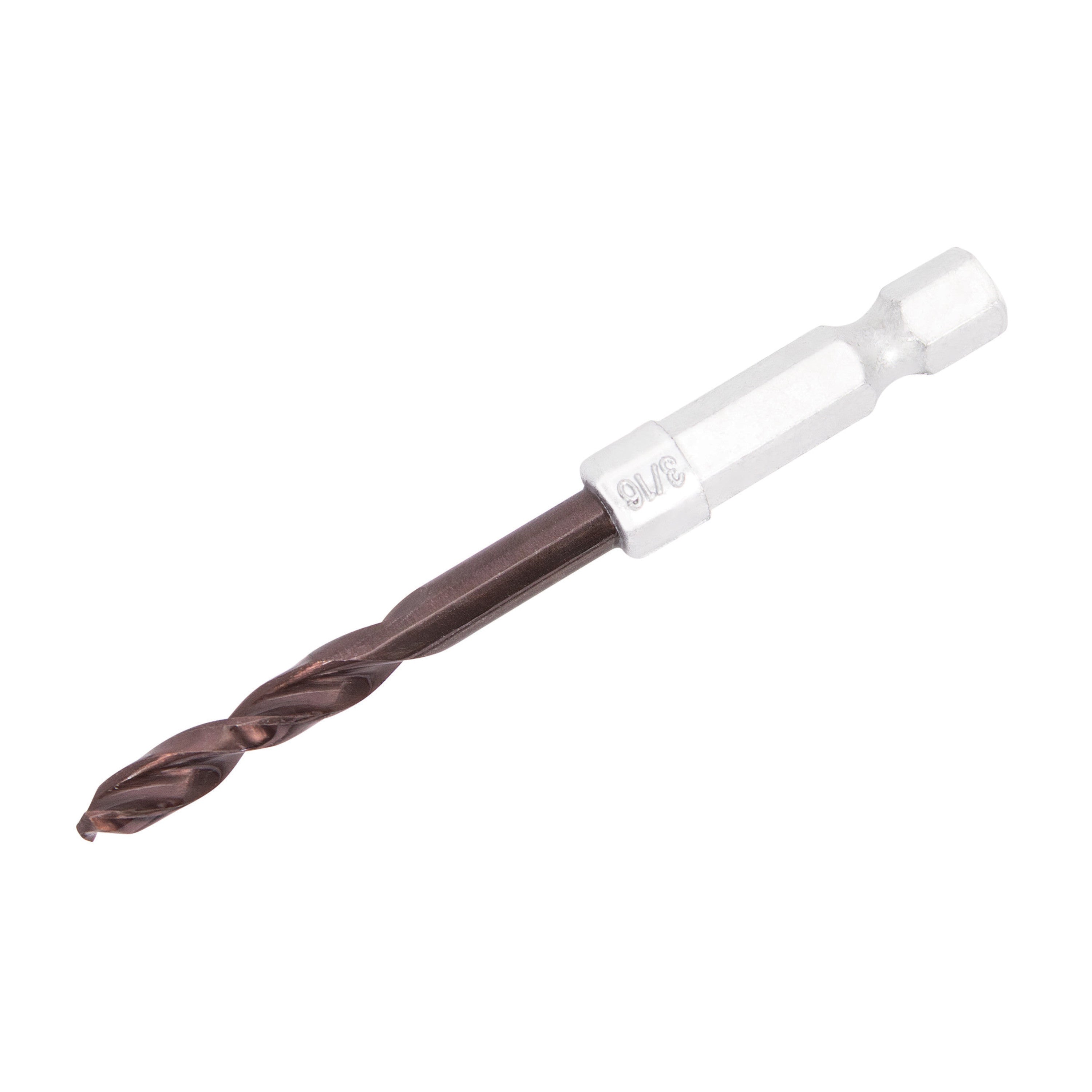 3/16" Hex Shank Drill Bit TetraClad™
