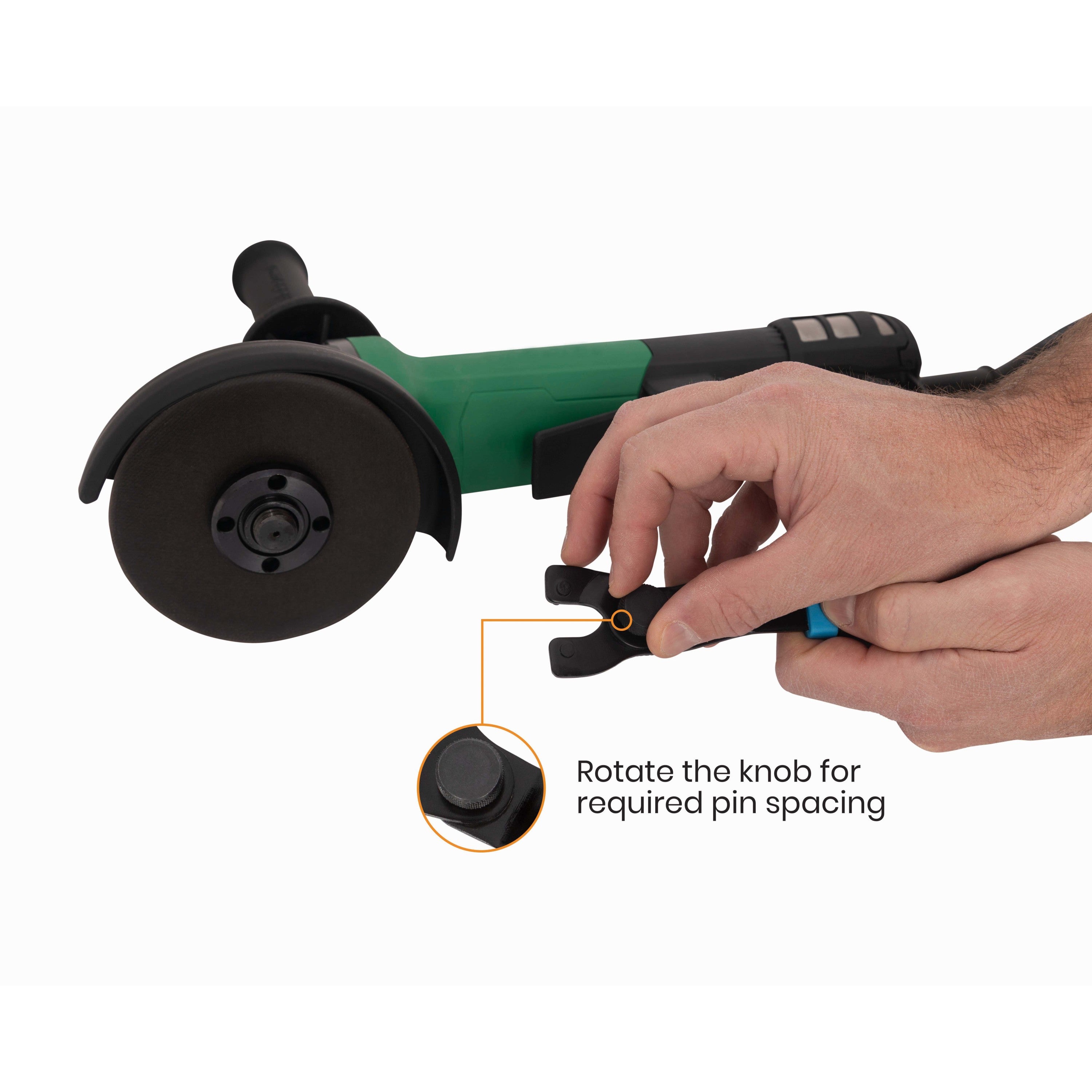 Universal Fit Adjustable Angle Grinder Wrench