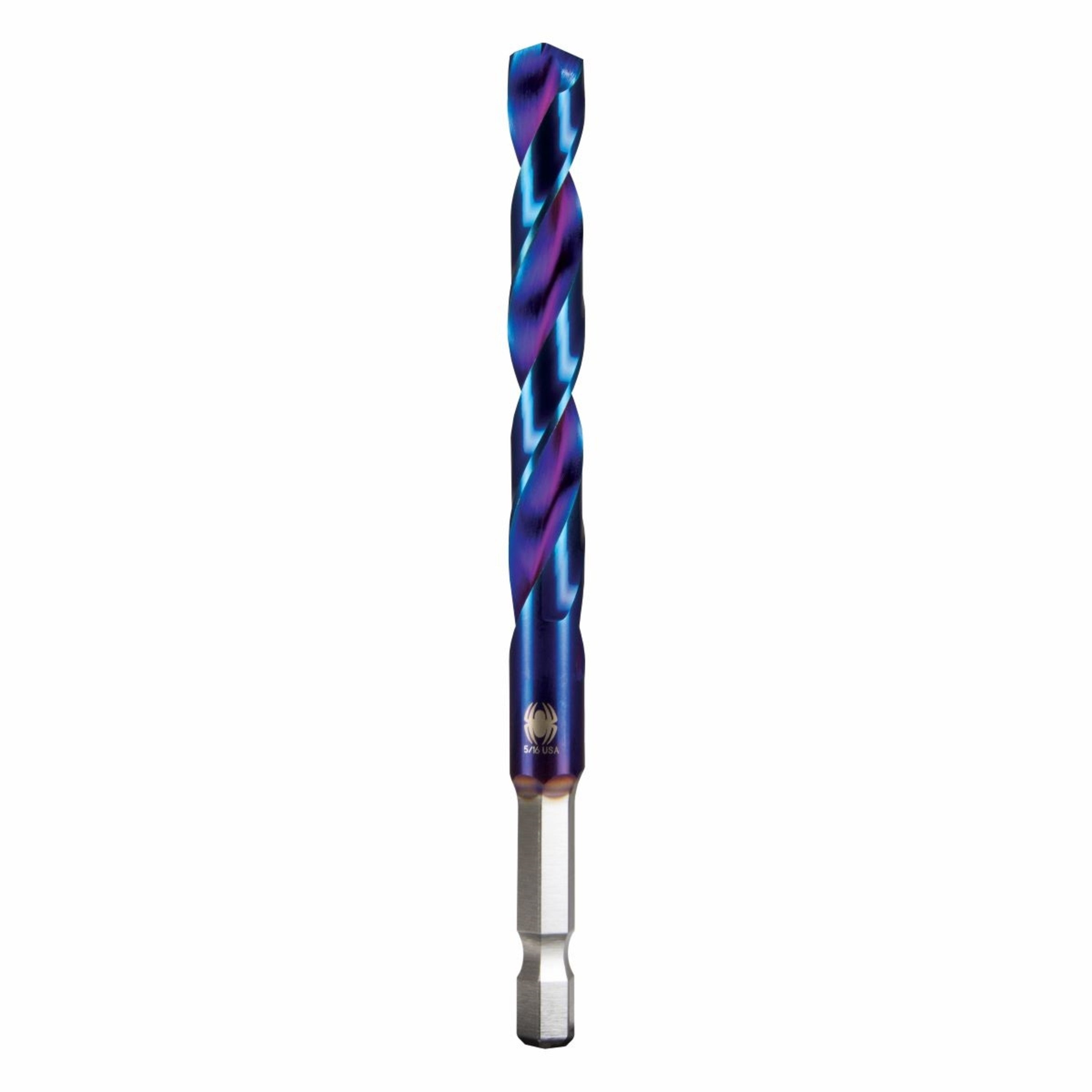 5/16" x 4" HSS Twist Drill Bit Mach-Blue®