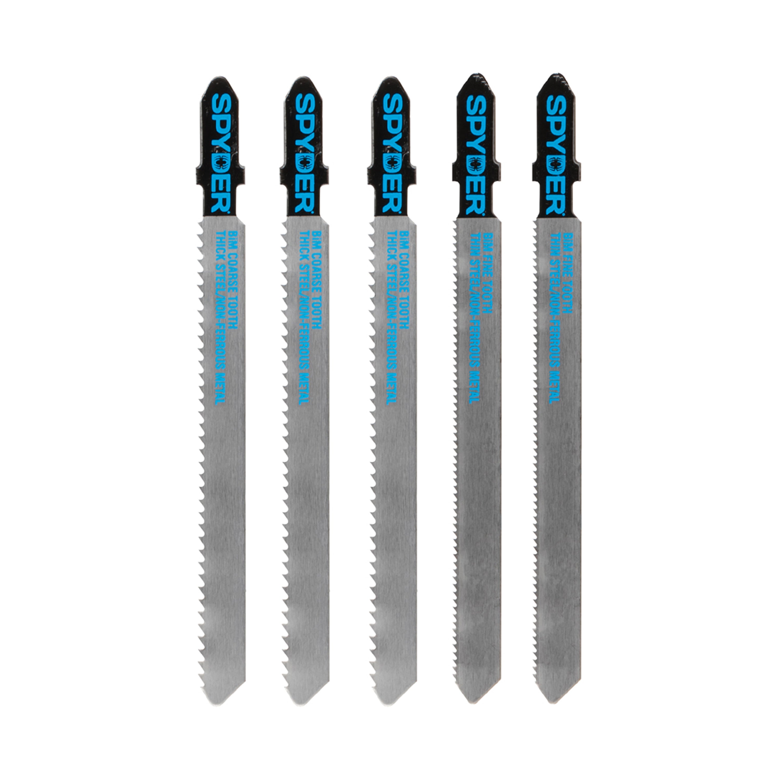 5-Piece Bi-Metal T-Shank Metal Cutting Jig Saw Blade Set