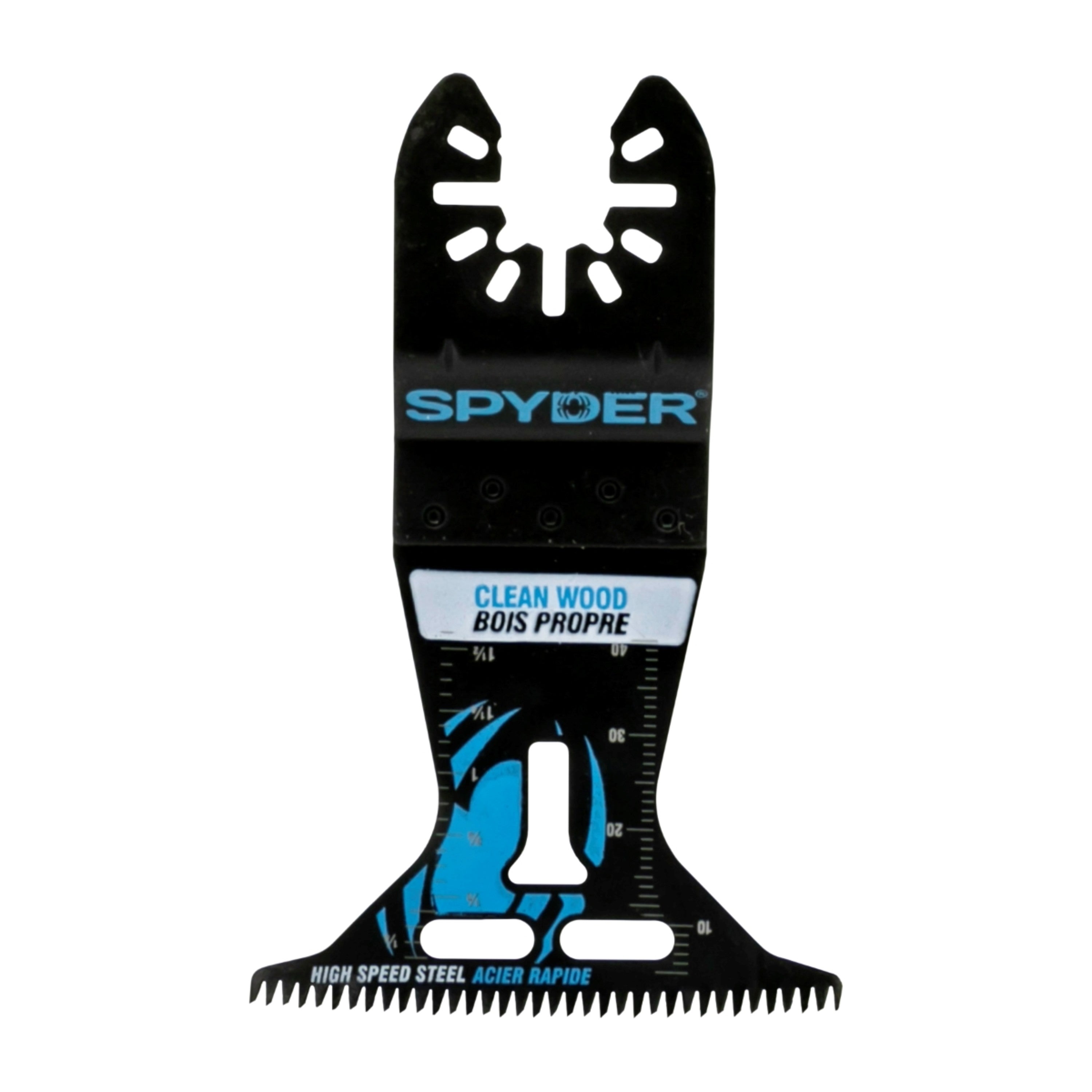 2.5" x 2" HSS Clean Wood Cutting Oscillating Tool Blade