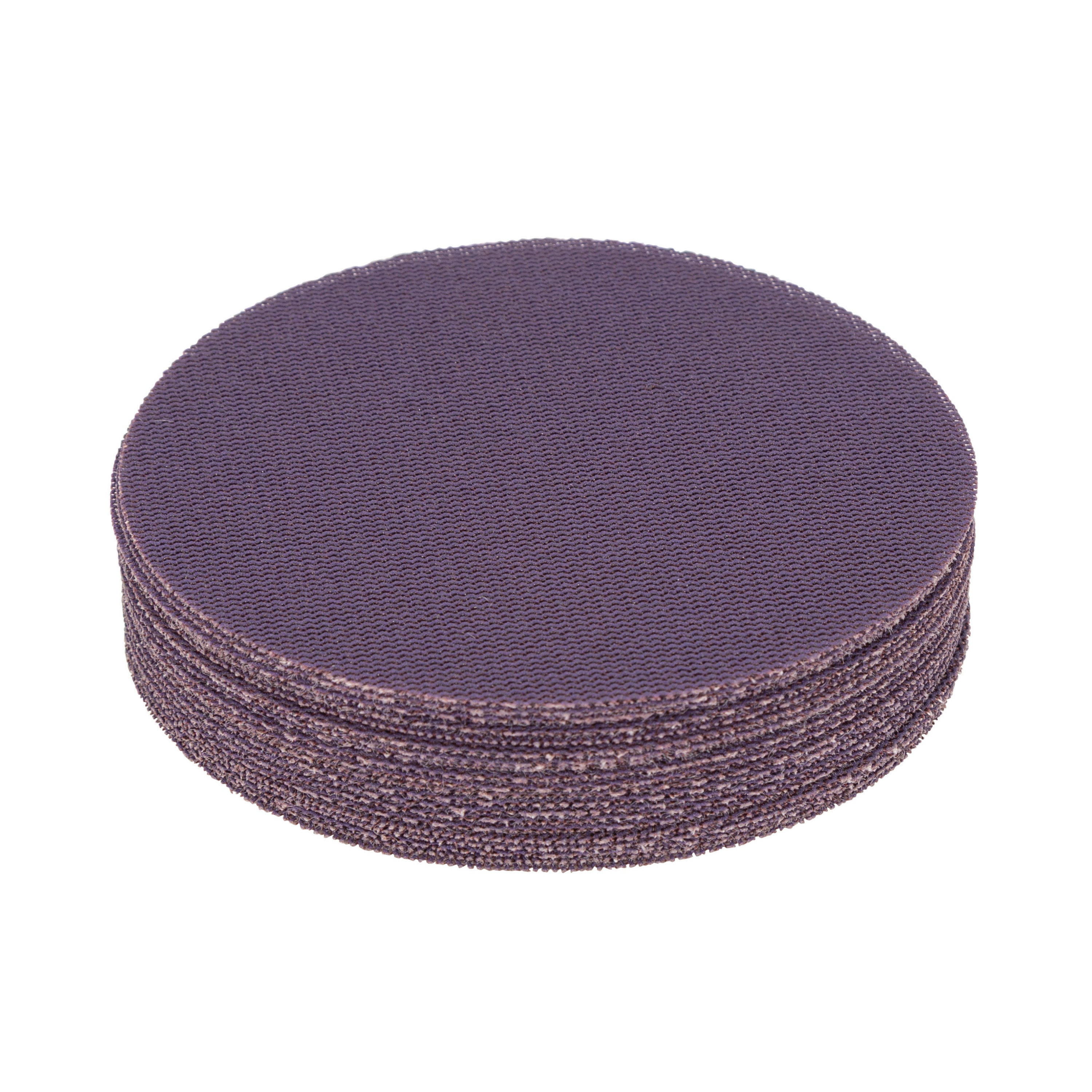 5" 180 Grit Ceramic Net Hook & Loop Sanding Discs (20-Pack) Bite