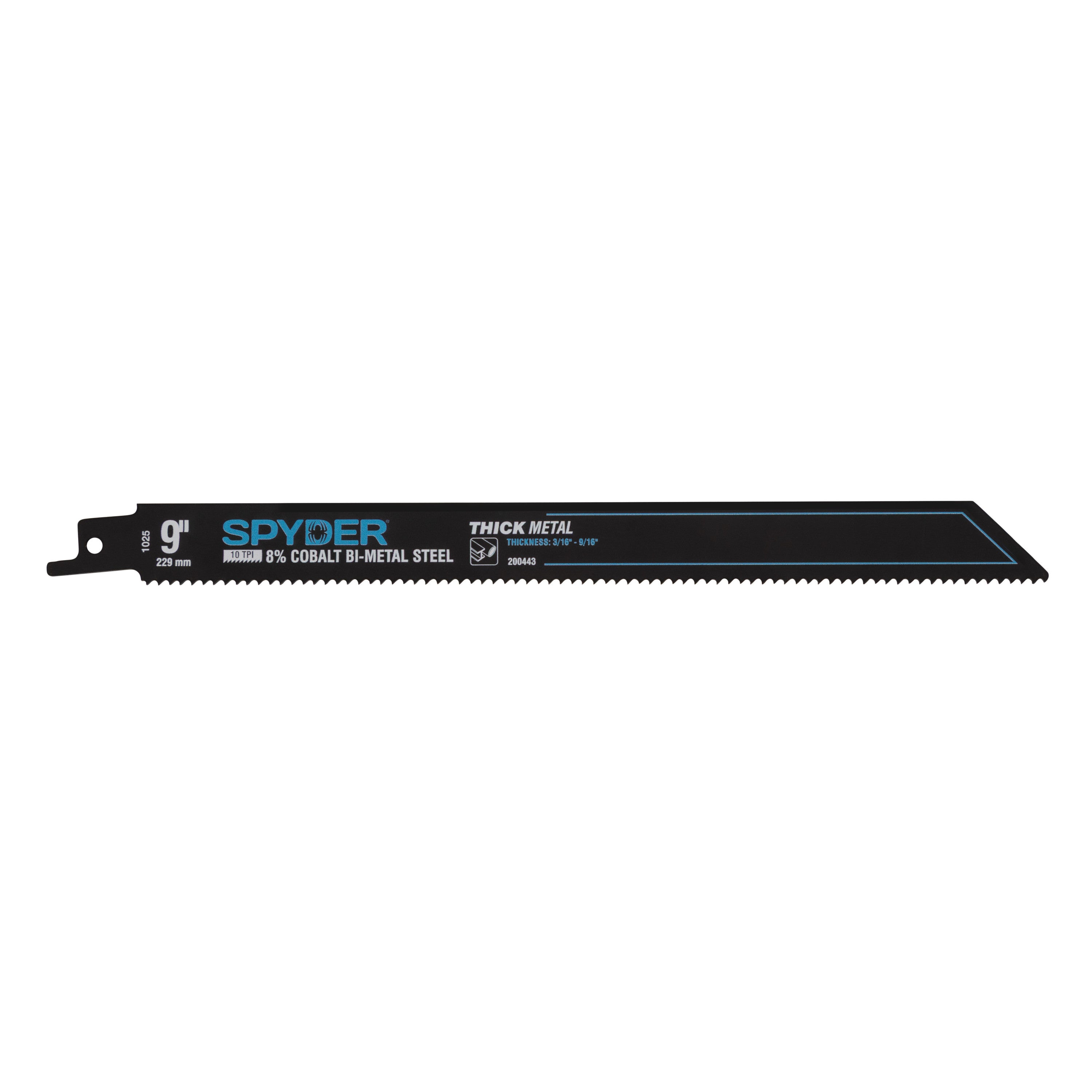 9" 10 TPI Bi-Metal Reciprocating Saw Blade Black Series™