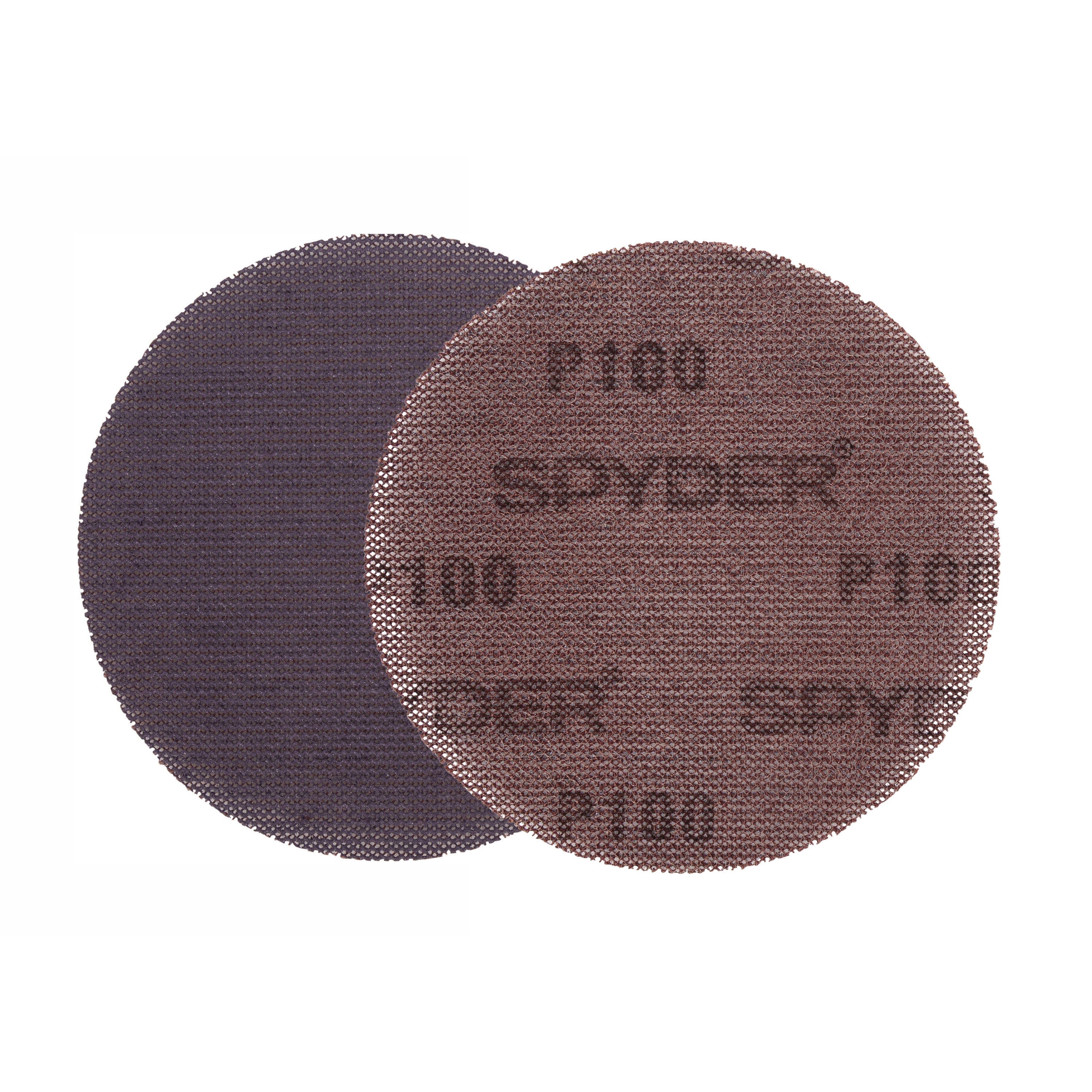 5" 100 Grit Ceramic Net Hook & Loop Sanding Discs (10-Pack) Bite