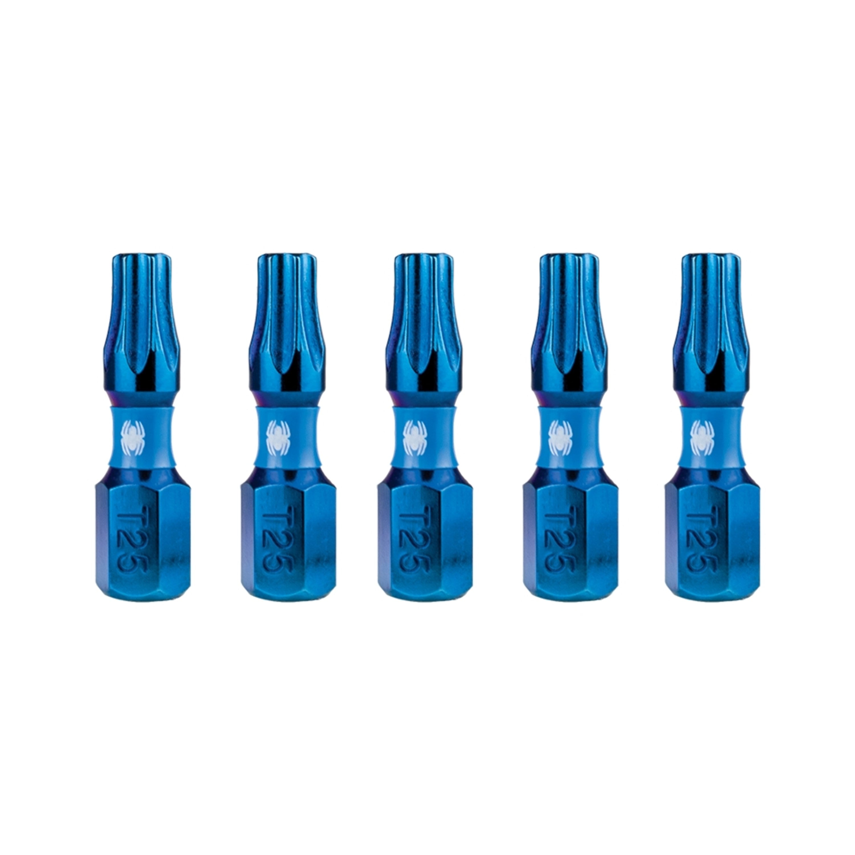 1" T25 Impact Driver Bit (5-Pack) Mach-Blue™