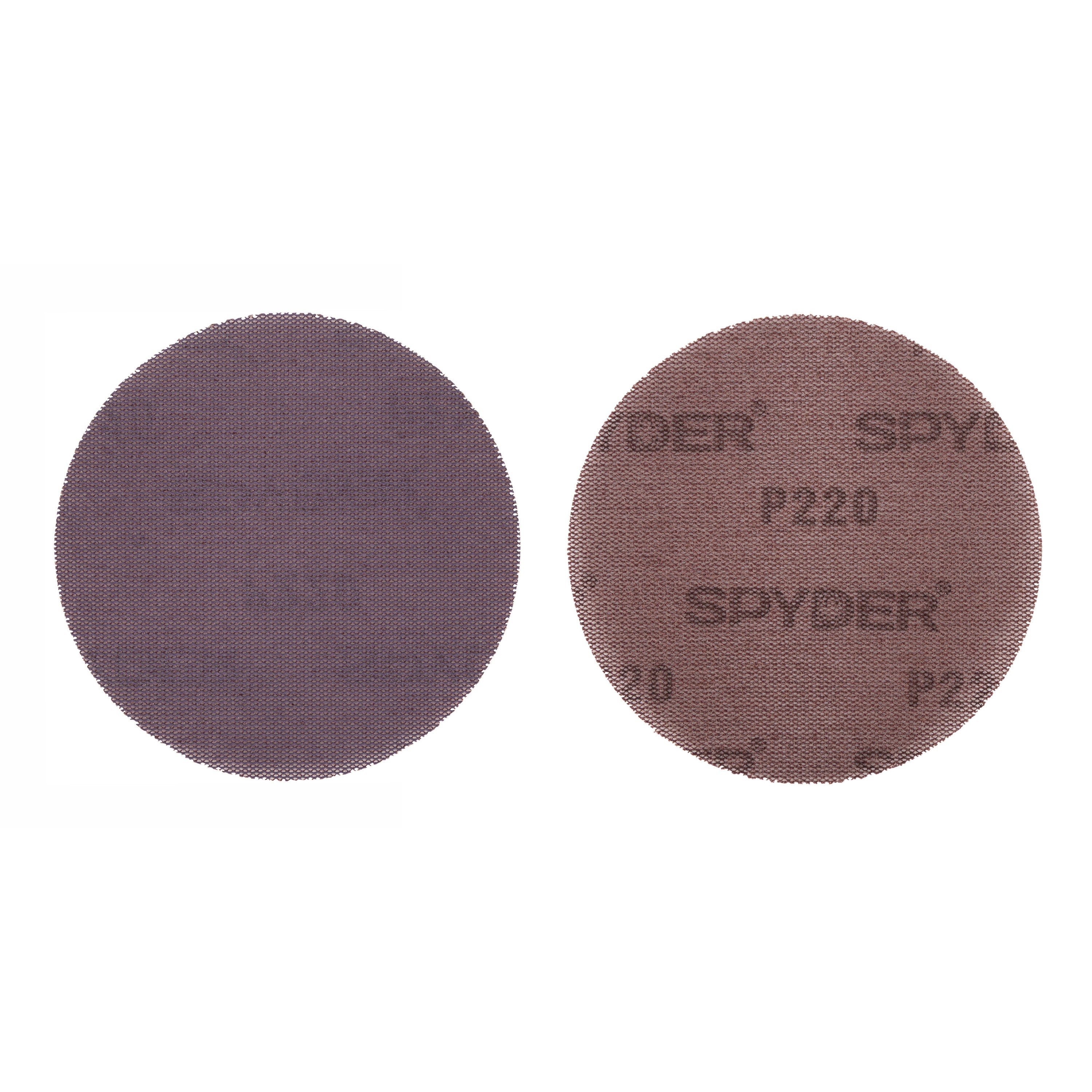 5" 220 Grit Ceramic Net Hook & Loop Sanding Discs (20-Pack) Bite