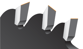 Alternate Top Bevel with Raker Teeth (ATB-R)