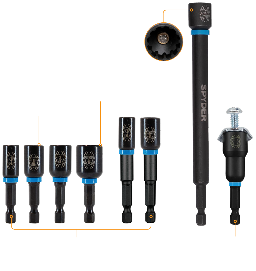 Impact-Rated Driver Bits