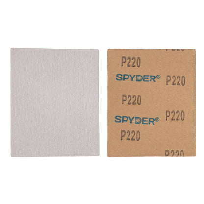 4.5" x 5.5" 220 Grit Aluminum Oxide Sanding Sheets (20-Pack)