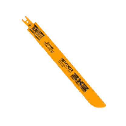 Double-Sided 10" Extreme Metal Wood/Metal Cutting 10/14-TPI Reciprocating Saw Blade 3X3™