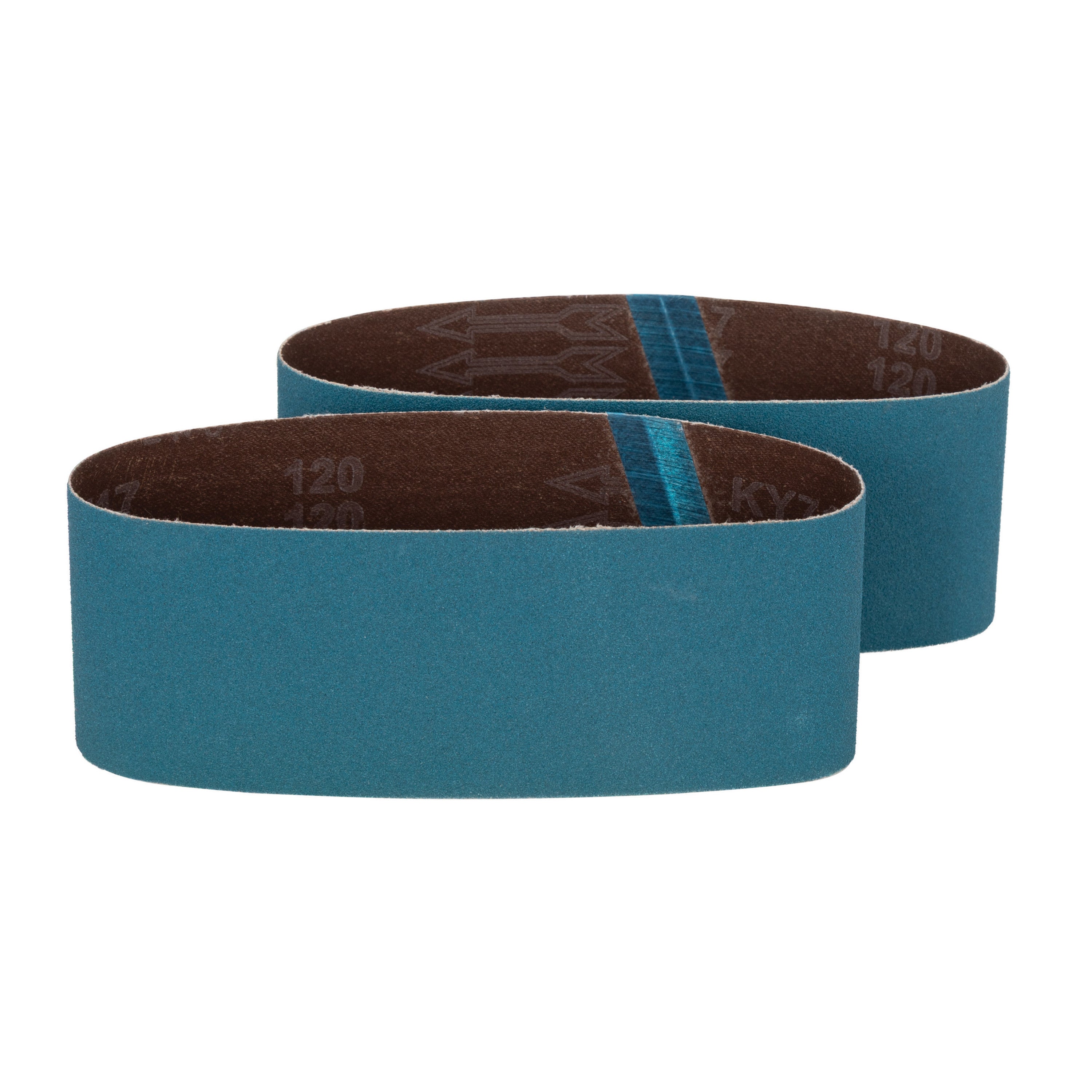 3" x 18" 120 Grit Zirconia Tape Joint Sanding Belt (2-Pack)