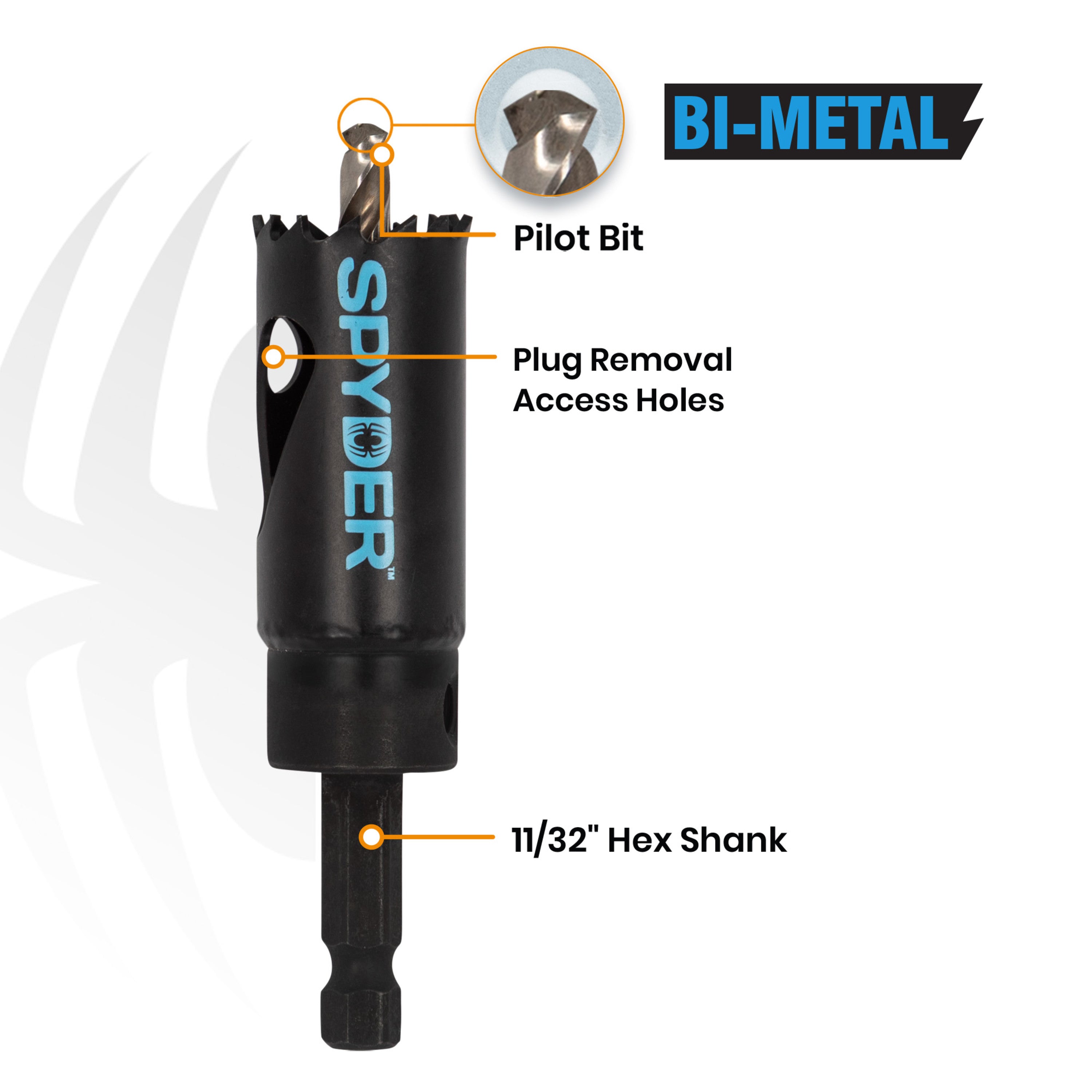 3/4" Bi-Metal Arbored Hole Saw
