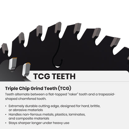 8" 40-Tooth Fine Finish Saw Blade for Wood
