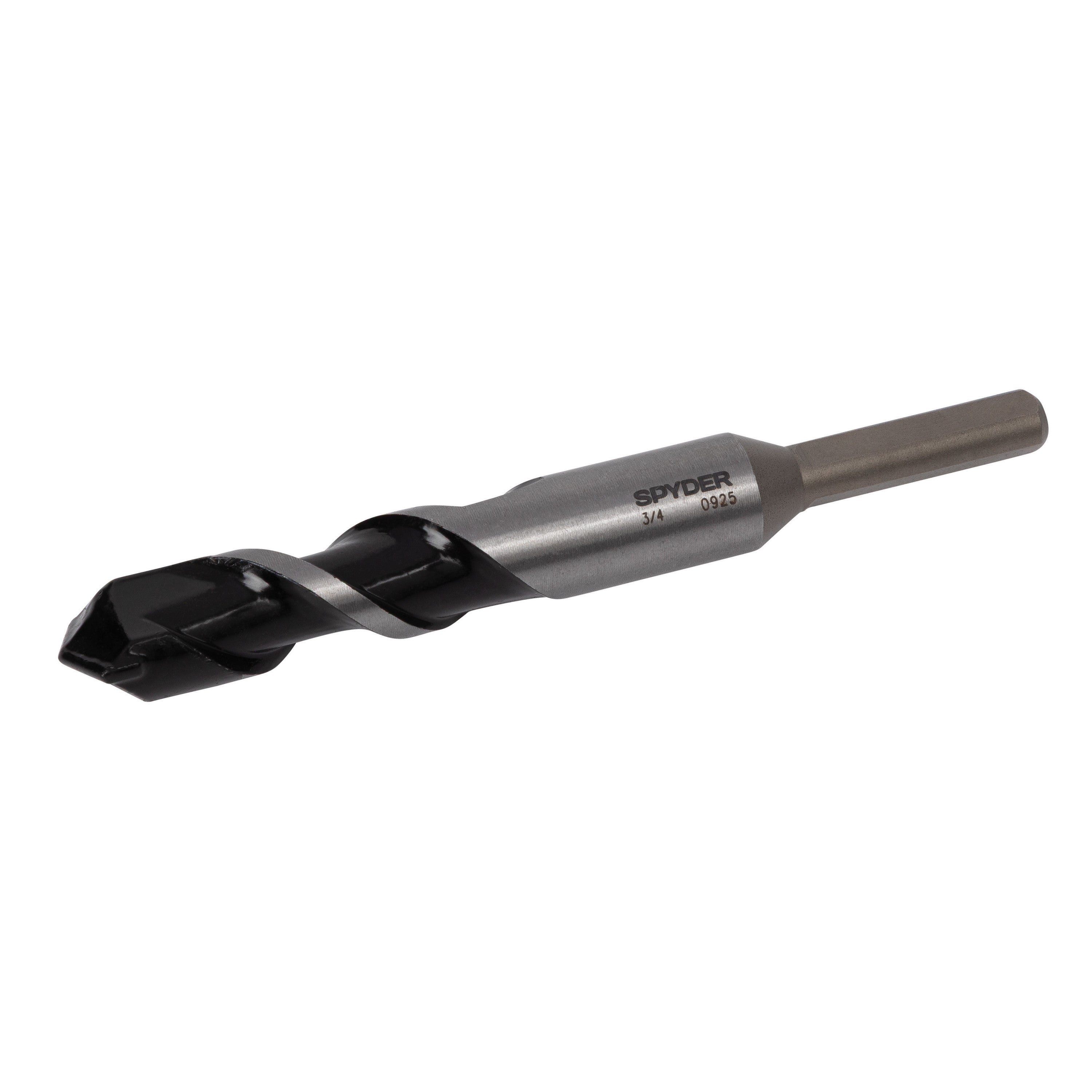 3/4" x 6" Three-Flat Grip Shank Rotary Hammer Drill Bit