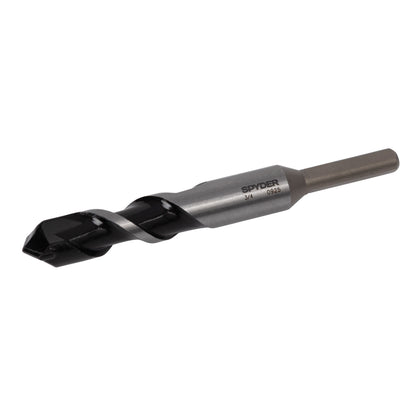 3/4" x 6" Three-Flat Grip Shank Rotary Hammer Drill Bit