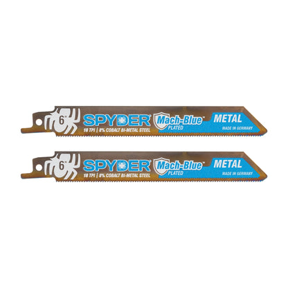Hoja reciprocante Mach-Blue™ de 6" y 18 TPI (paquete de 2)