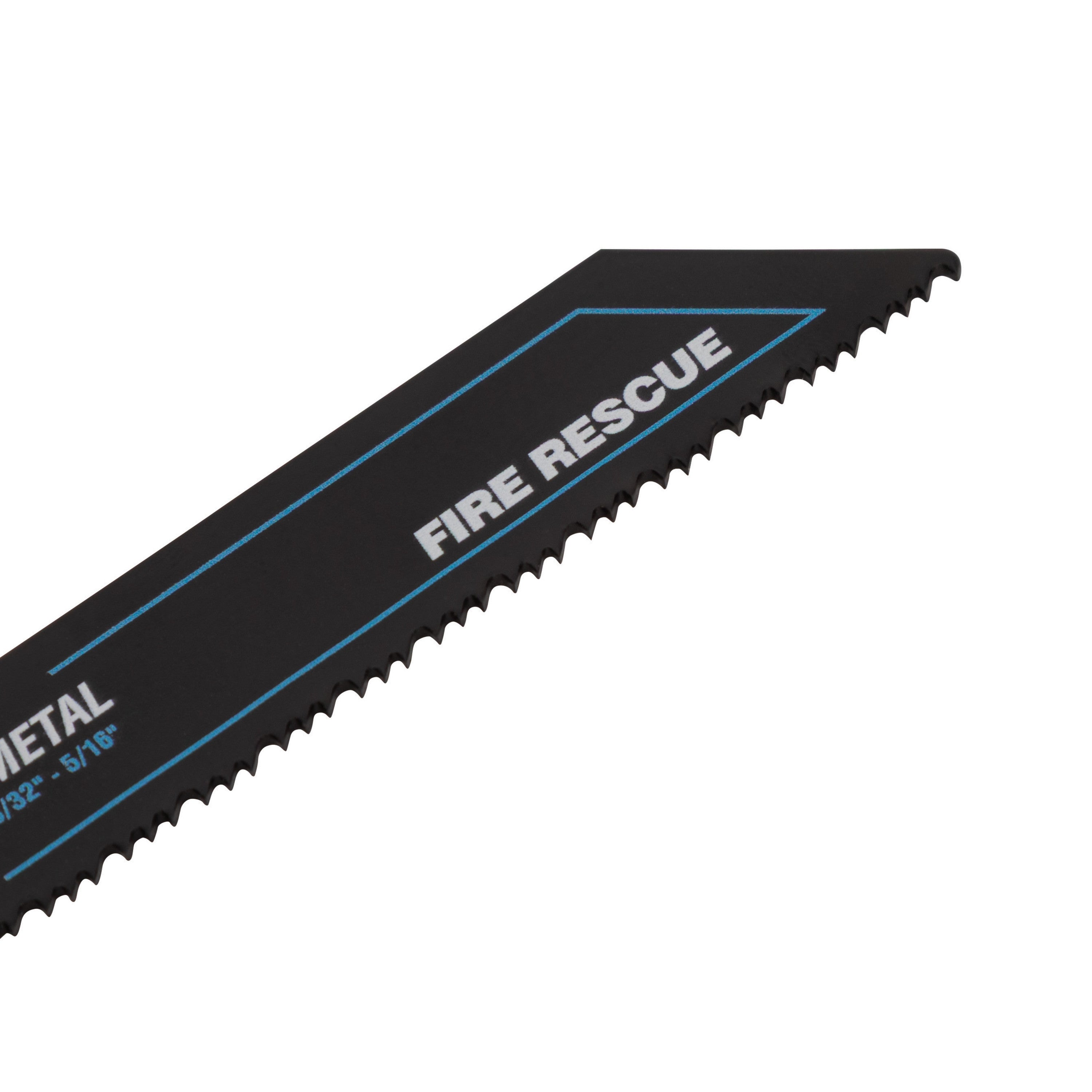 8" 10-14 TPI Bi-Metal Fire-Rescue Reciprocating Saw Blade (5-Pack)