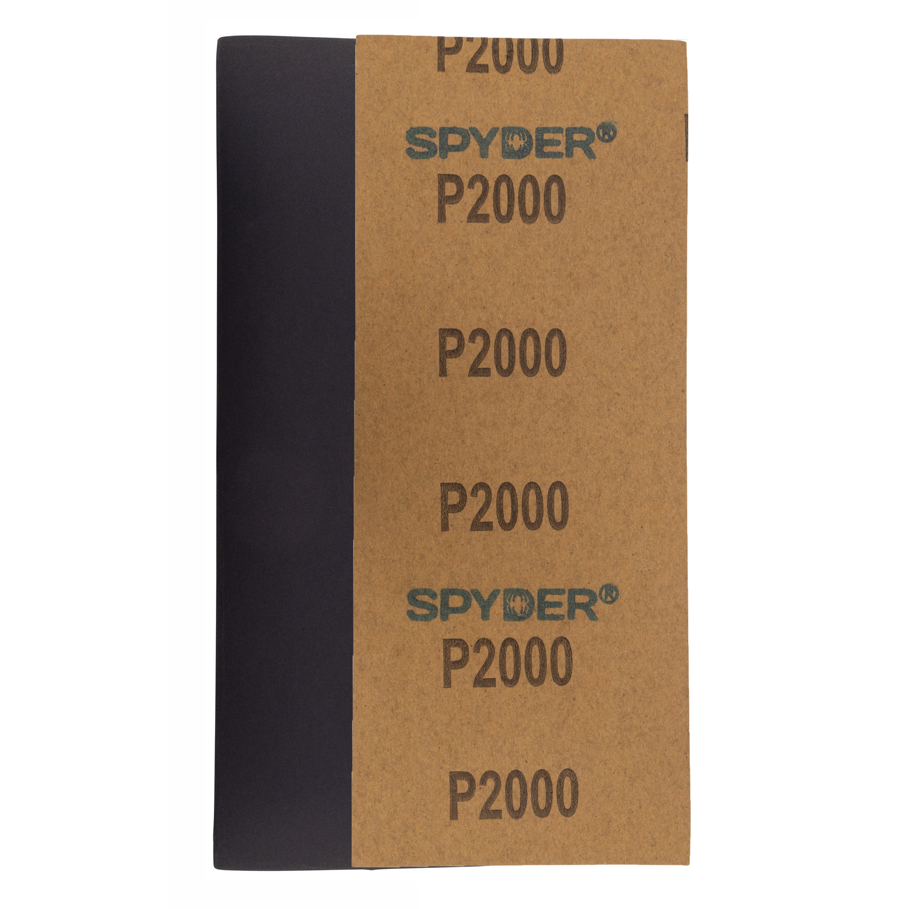 3-2/3" x 9" 2000 Grit Silicon Carbide Wet/Dry Sandpaper Sheets (10-Pack)