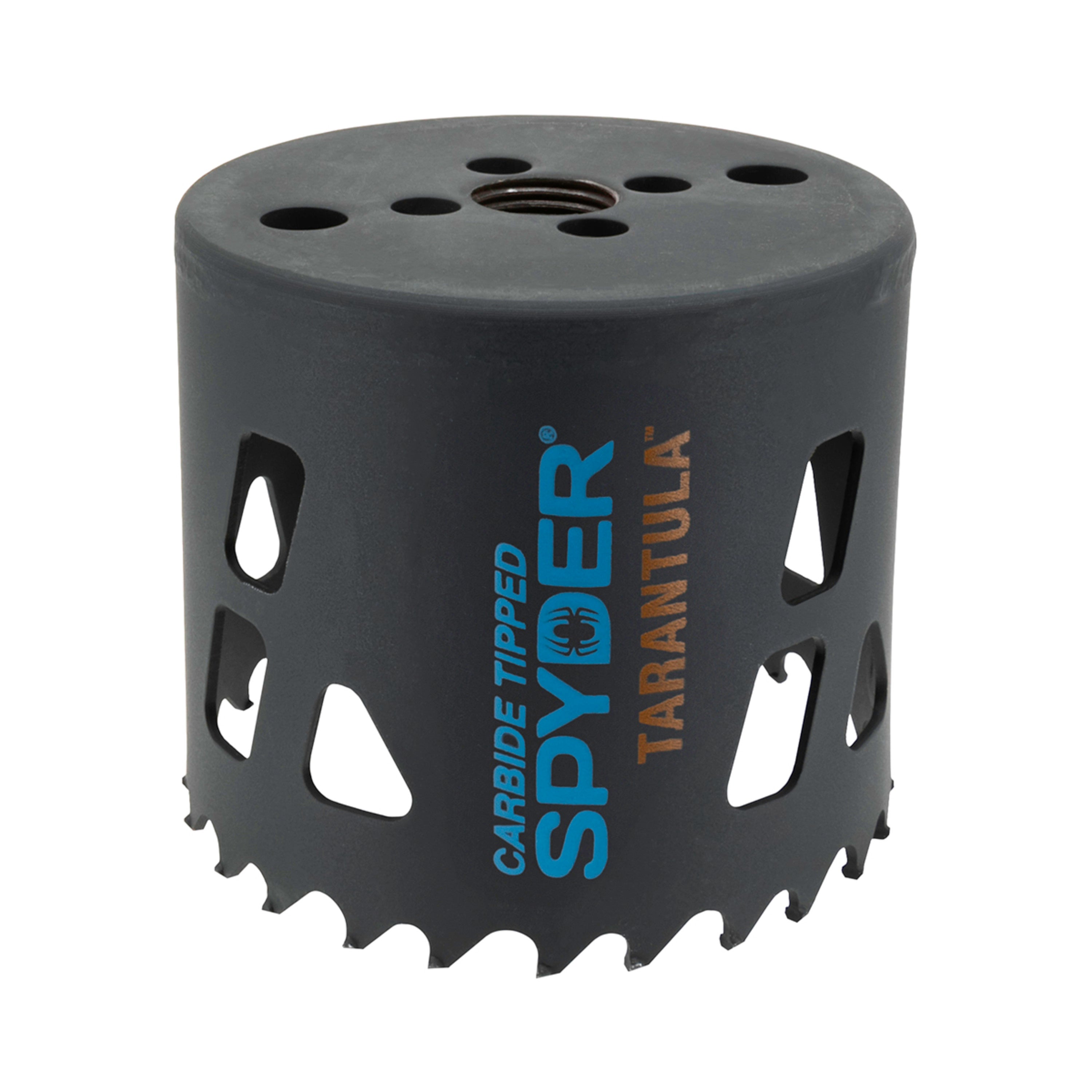 Sierra de corona para cortar metal y madera con punta de carburo Rapid Core Eject™ Tarantula™ de 3"