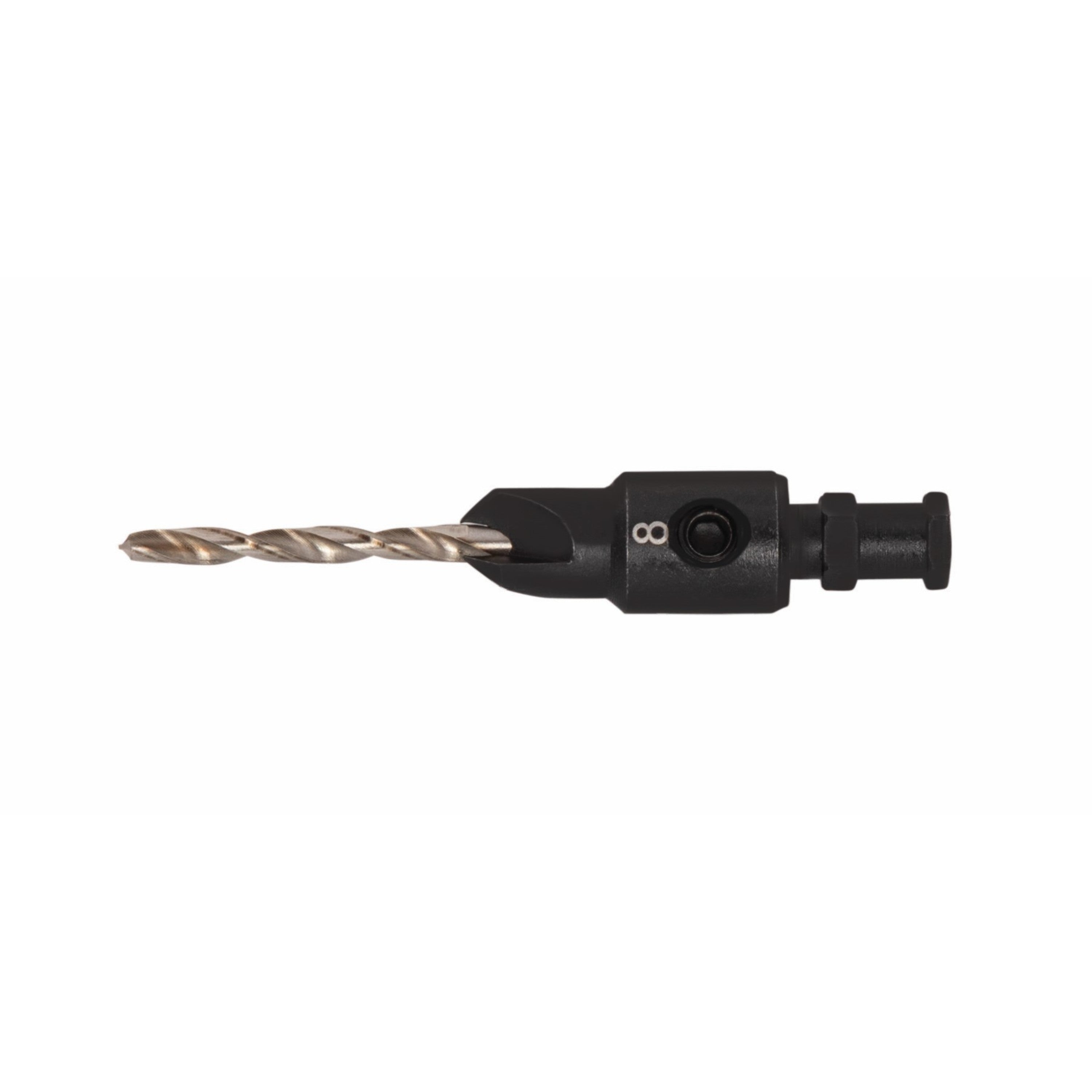 7/64" x 1-5/8" HSS #8 Countersink Twist Drill Bit