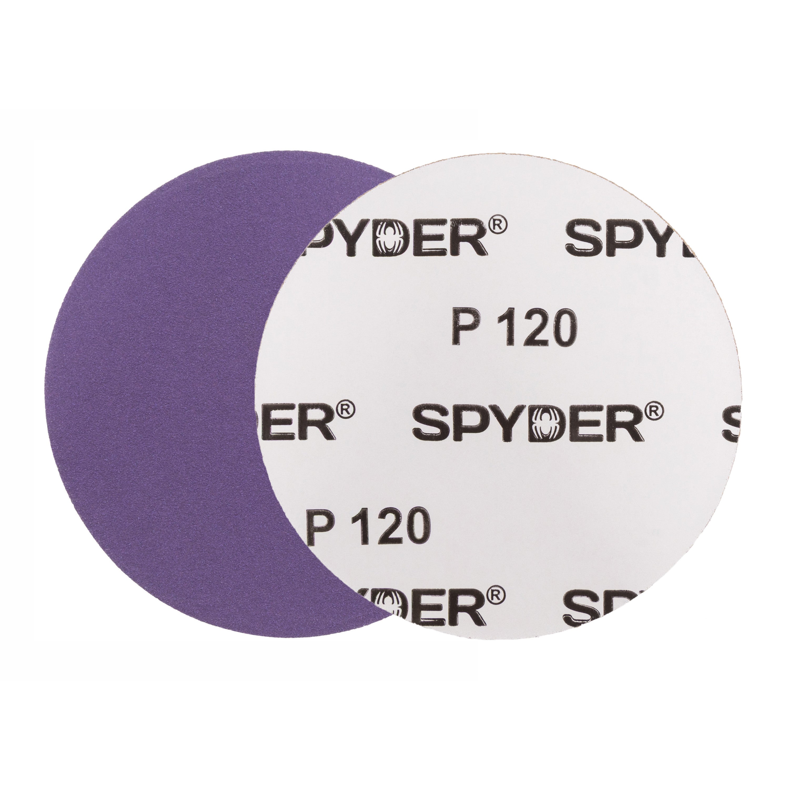 5" x No Hole 120 Grit Ceramic Pressure Sensitive Adhesive with Stearate Sanding Discs (10-Pack) Bite