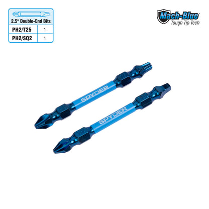 80-Piece Impact Driver Bit Set Mach-Blue®