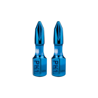 1" PH1 Impact Driver Bit (2-Pack) Mach-Blue™
